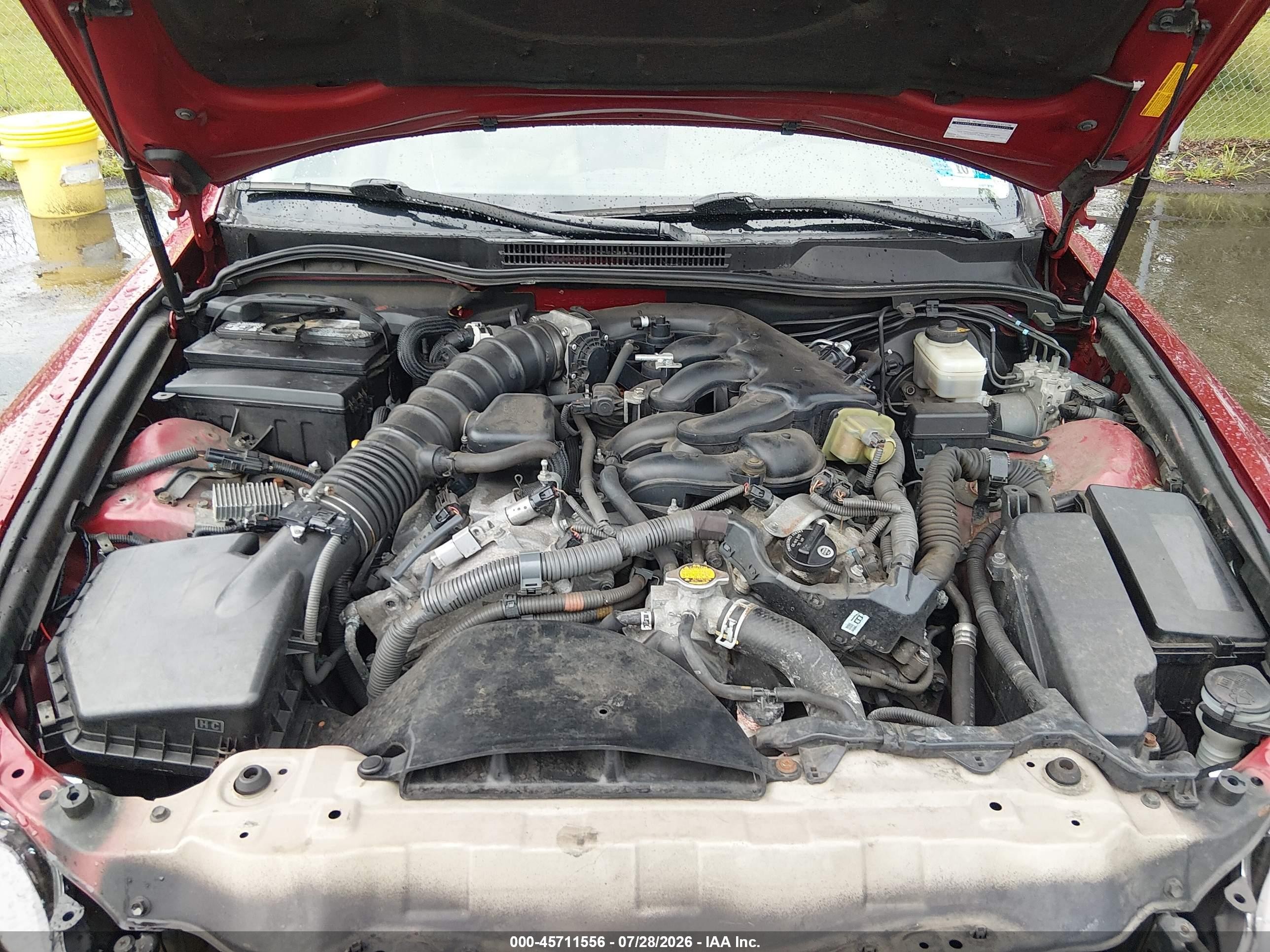 2010 Lexus Is 250   Red vin: JTHCF5C2XA5043432