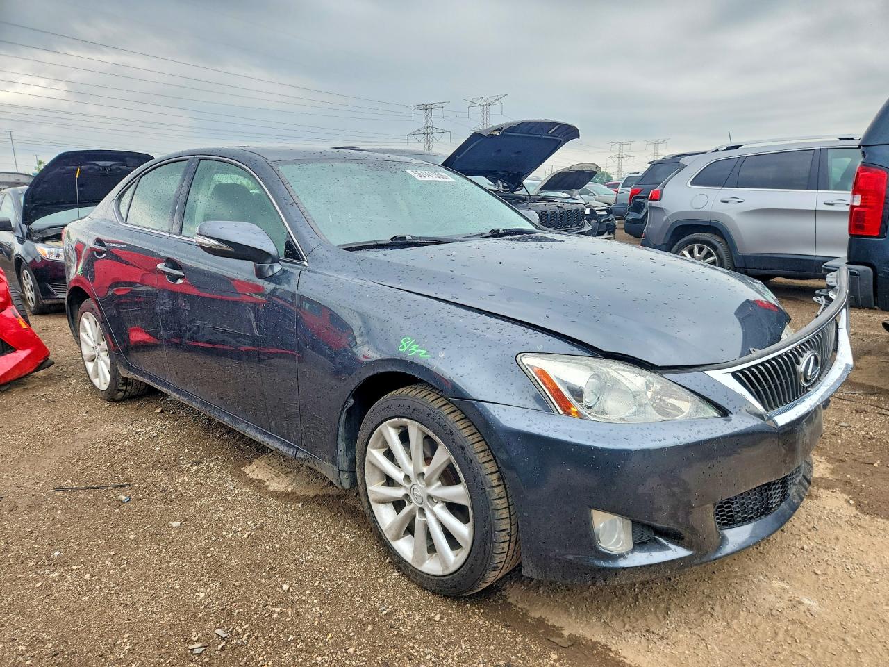 2010 Lexus Is 250 Charcoal vin: JTHCF5C2XA5043981