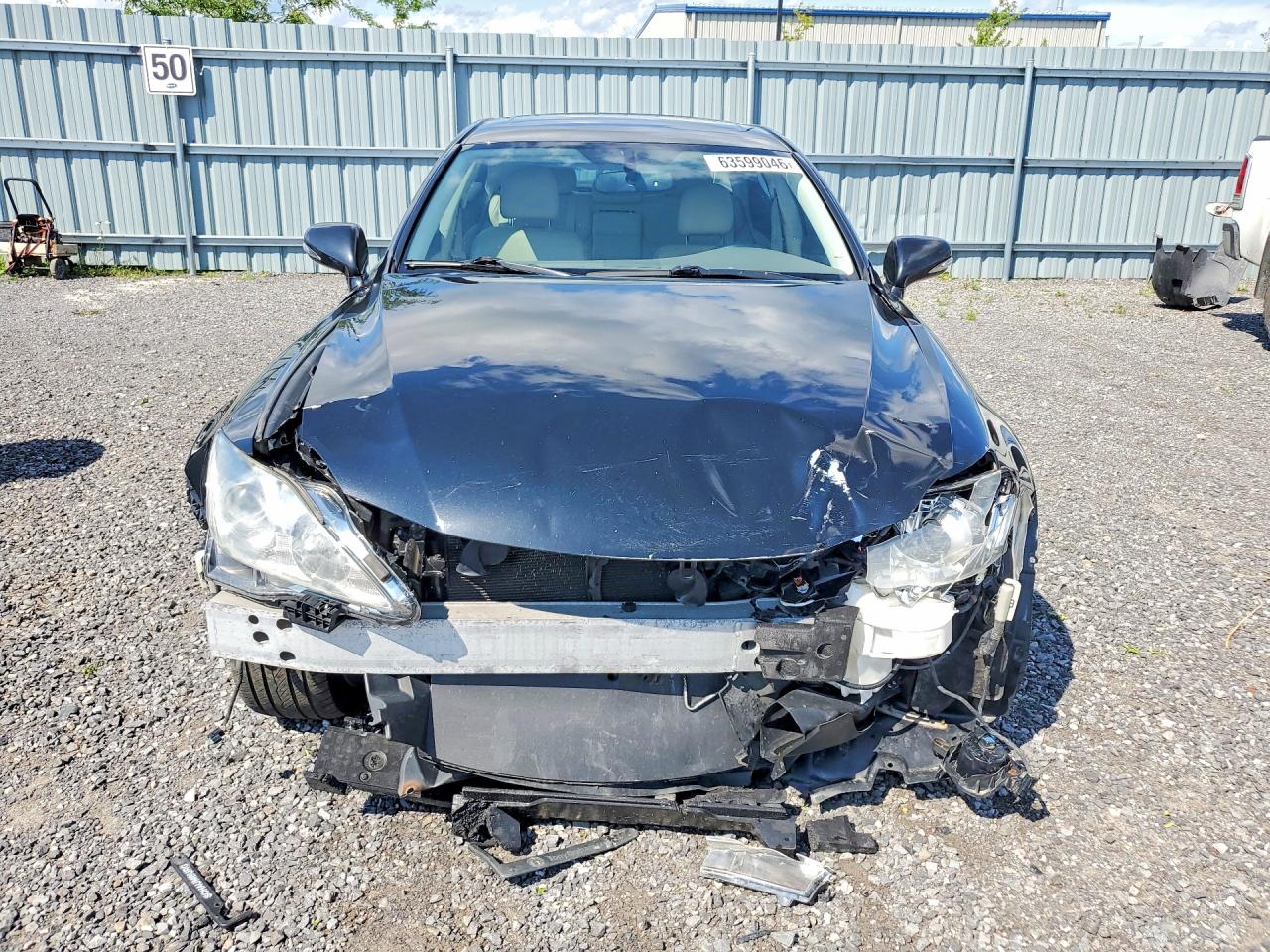 2012 Lexus Is 250 Black vin: JTHCF5C2XC5059519