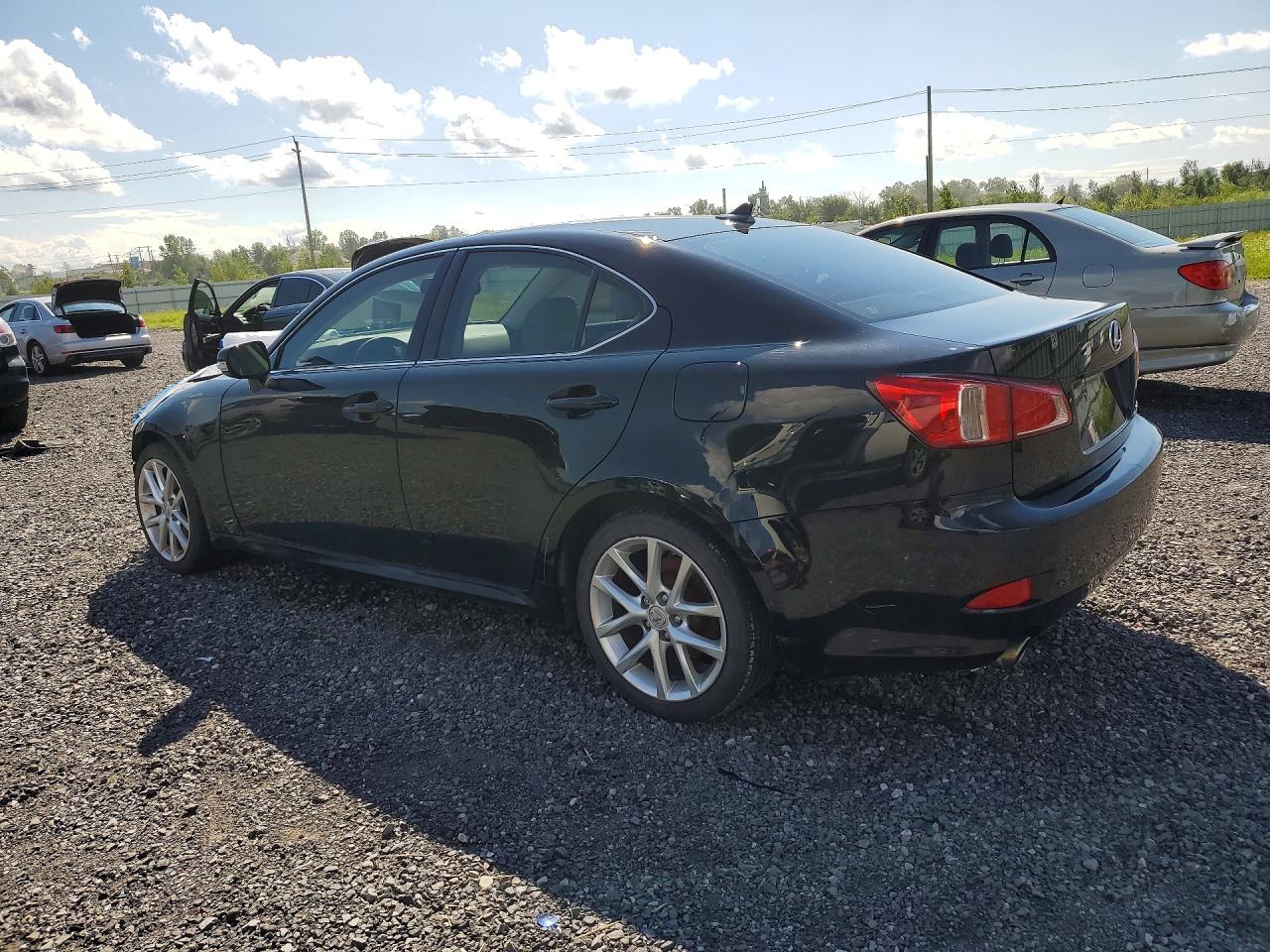 2012 Lexus Is 250 Black vin: JTHCF5C2XC5059519