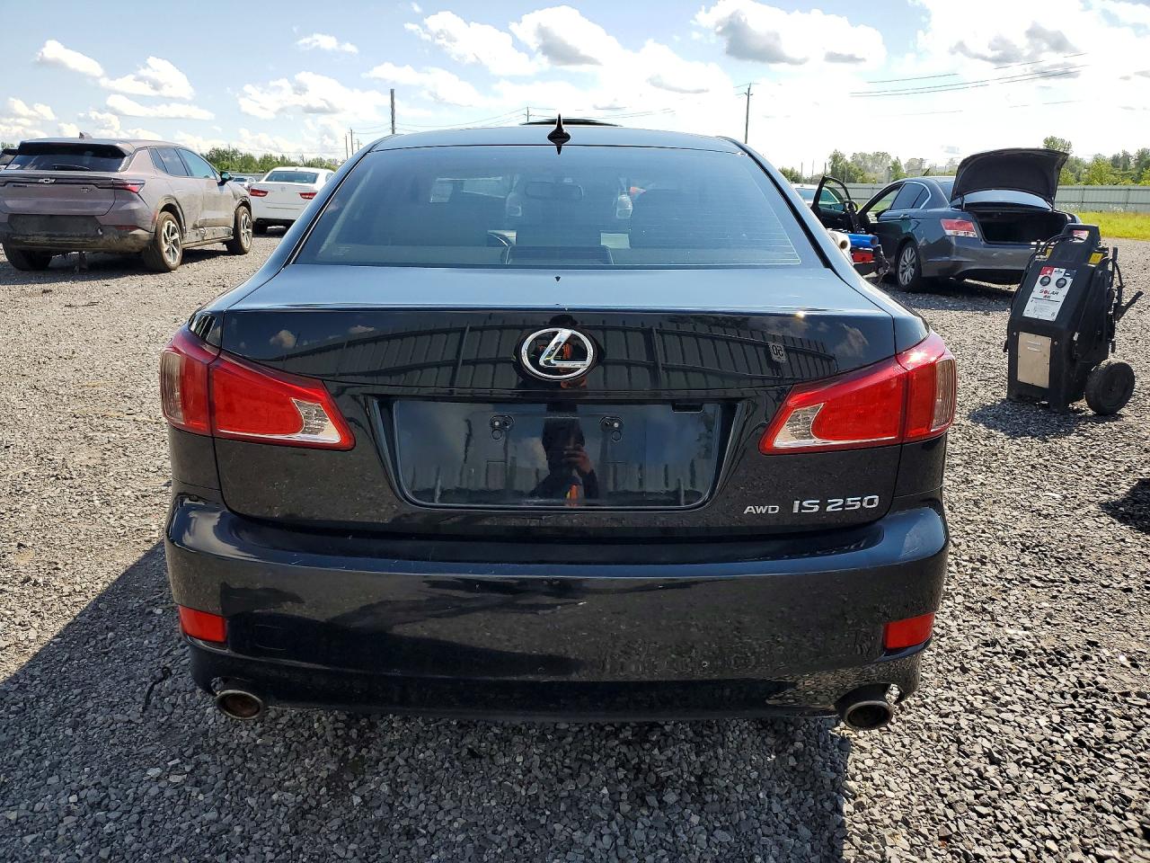 2012 Lexus Is 250 Black vin: JTHCF5C2XC5059519