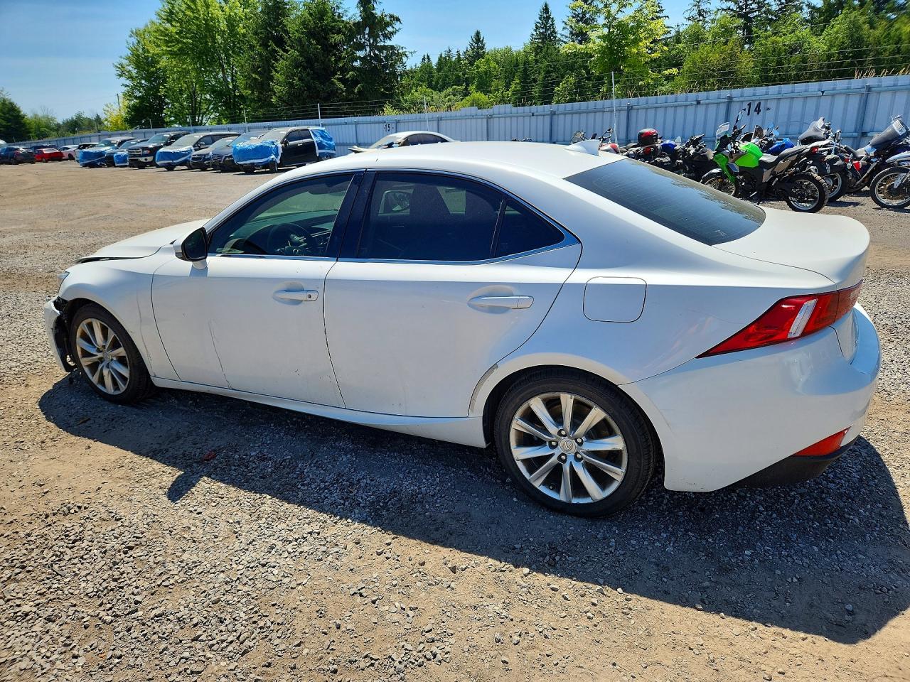 2015 Lexus Is 250 Белый vin: JTHCF5D25F5022512