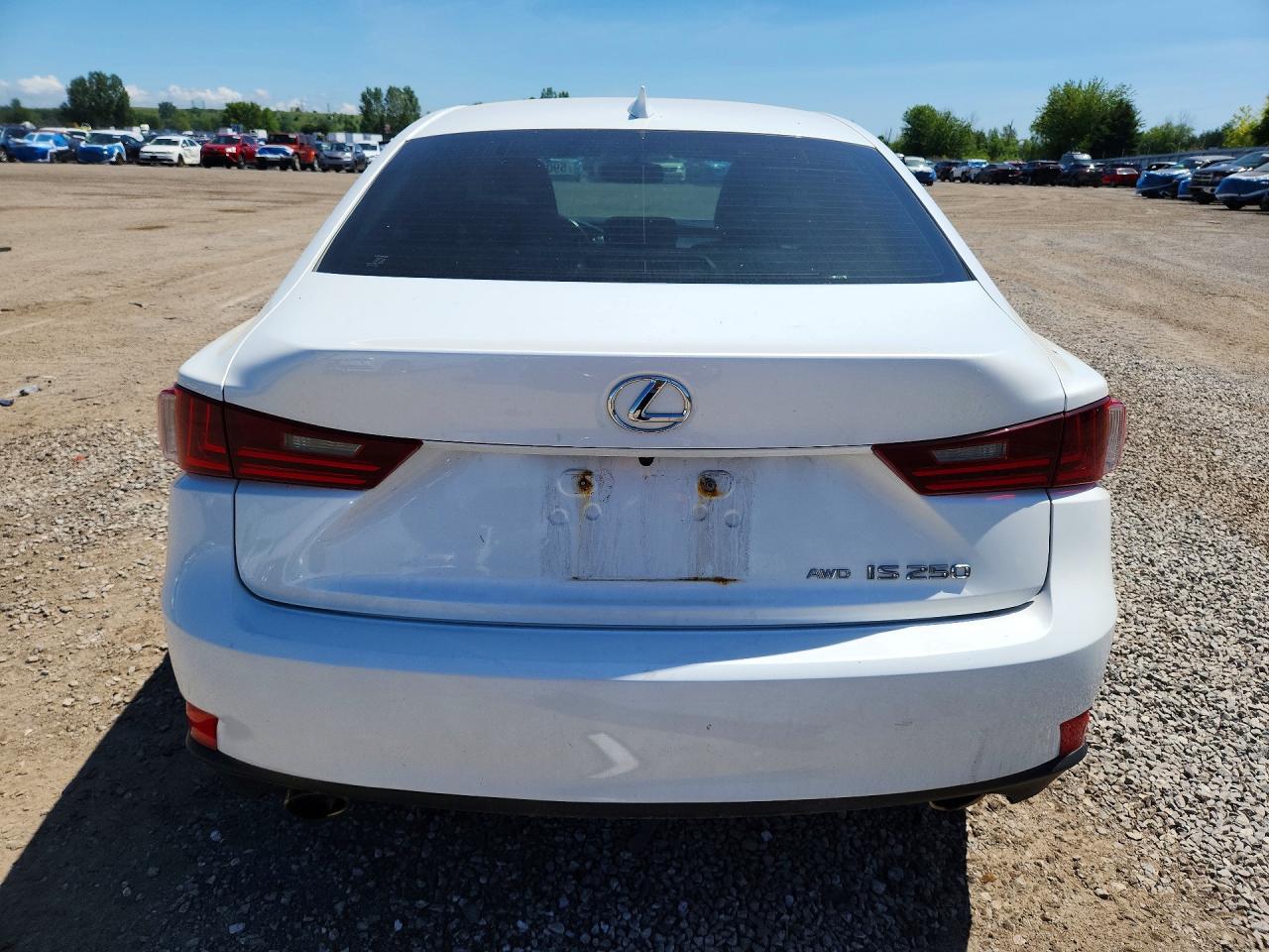 2015 Lexus Is 250 Белый vin: JTHCF5D25F5022512