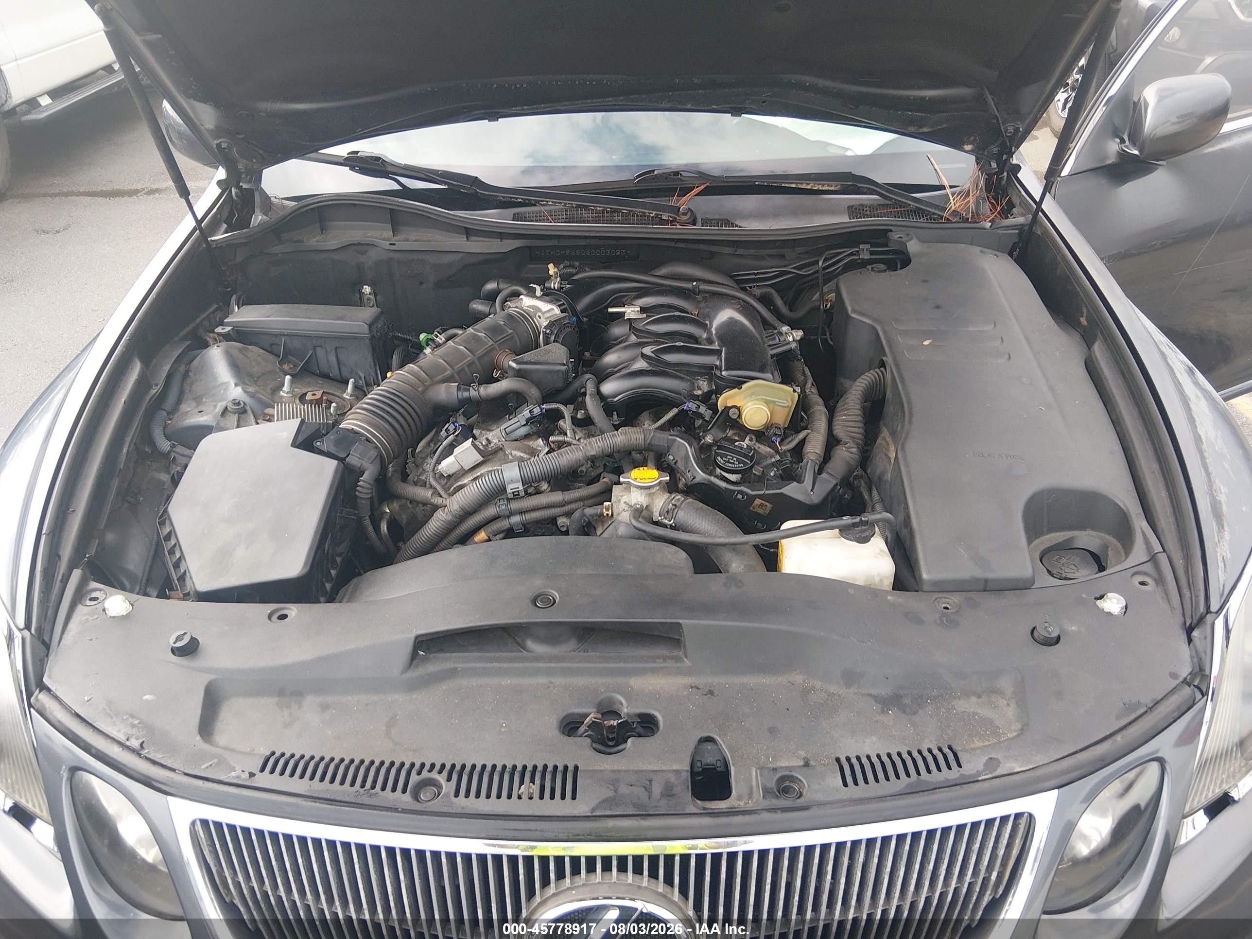 2006 Lexus Gs 300 Gray vin: JTHCH96S060003023