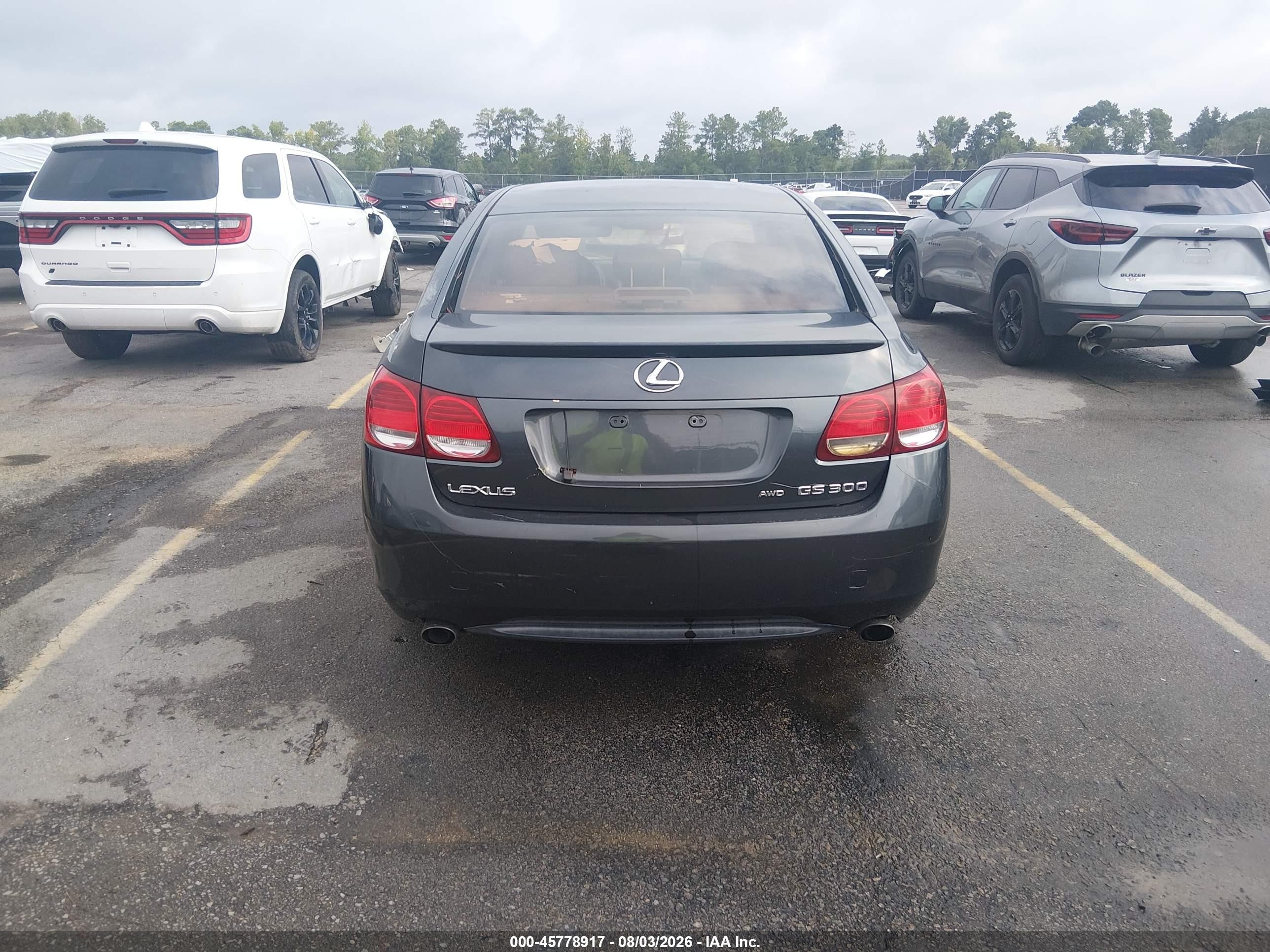 2006 Lexus Gs 300 Gray vin: JTHCH96S060003023