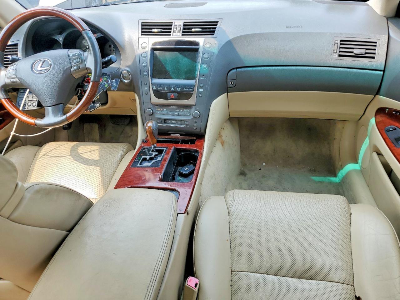 2006 Lexus Gs 300 Зеленый vin: JTHCH96S060012305