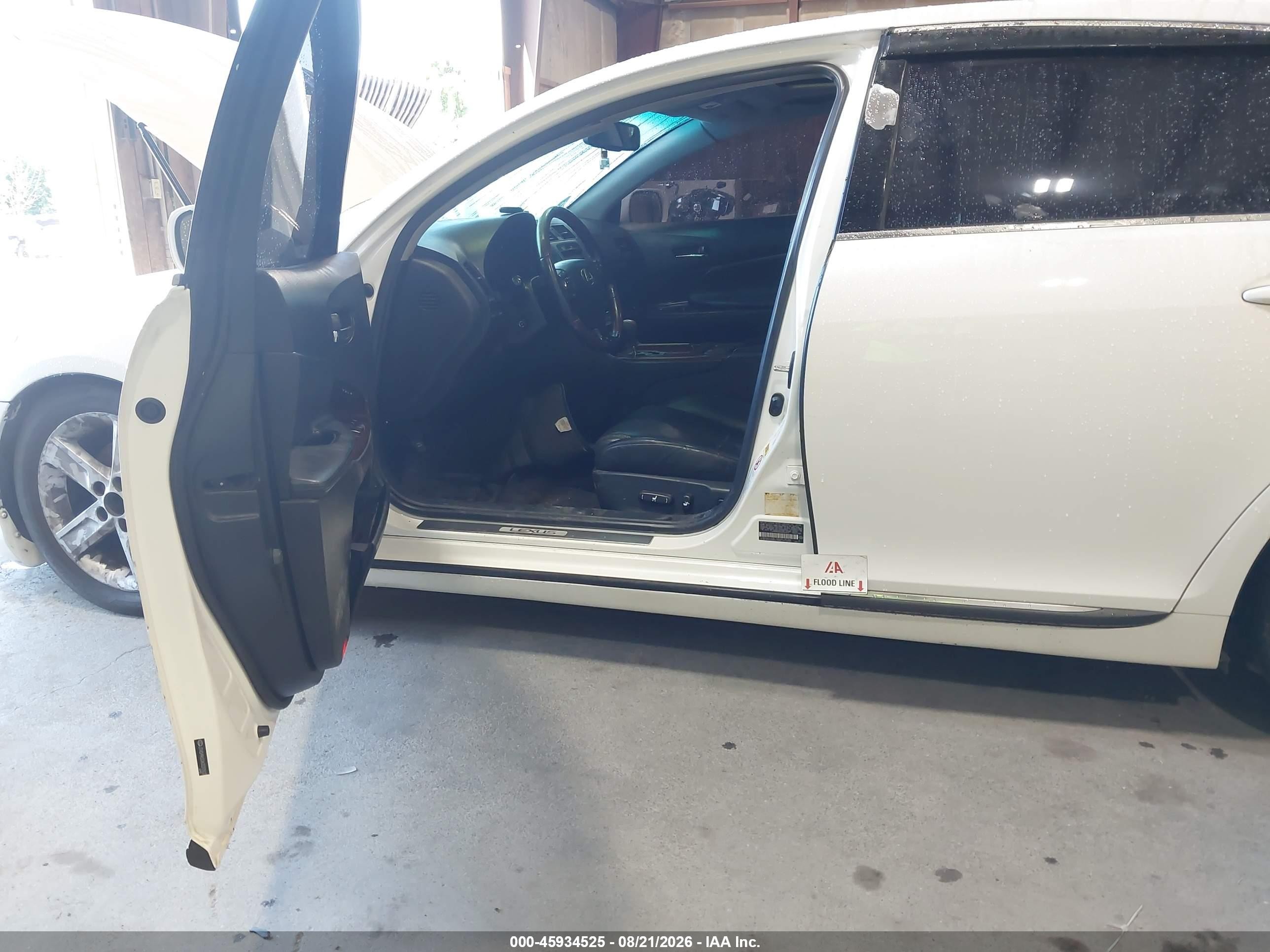 2006 Lexus Gs 300   White vin: JTHCH96S060020503