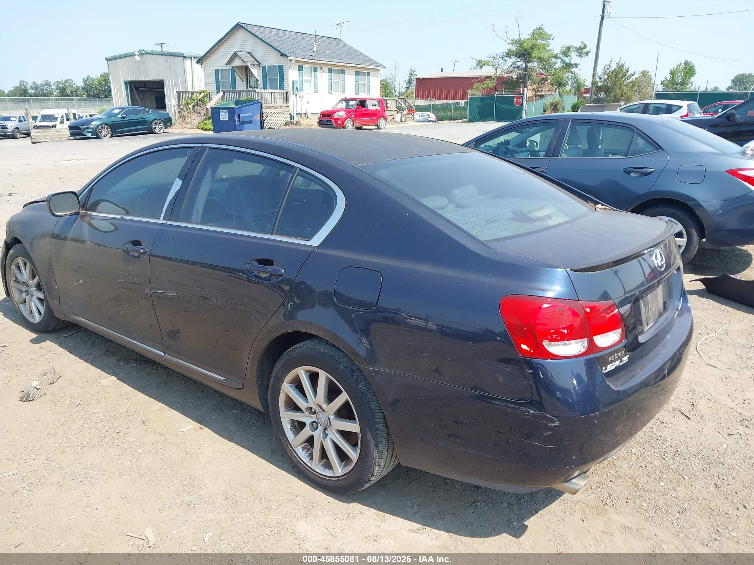 2006 Lexus Gs 300 Blue vin: JTHCH96S160006903