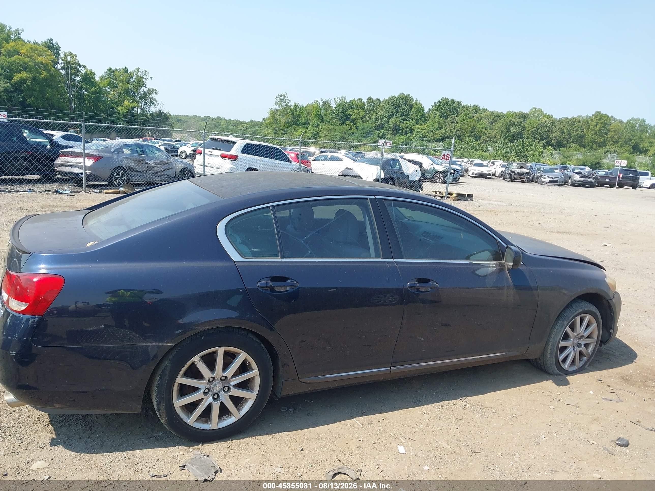 2006 Lexus Gs 300 Blue vin: JTHCH96S160006903