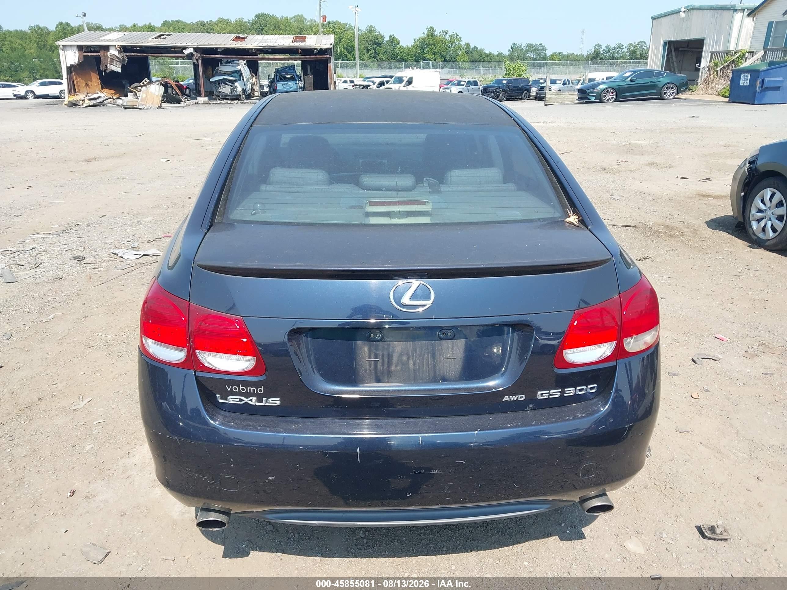2006 Lexus Gs 300 Blue vin: JTHCH96S160006903