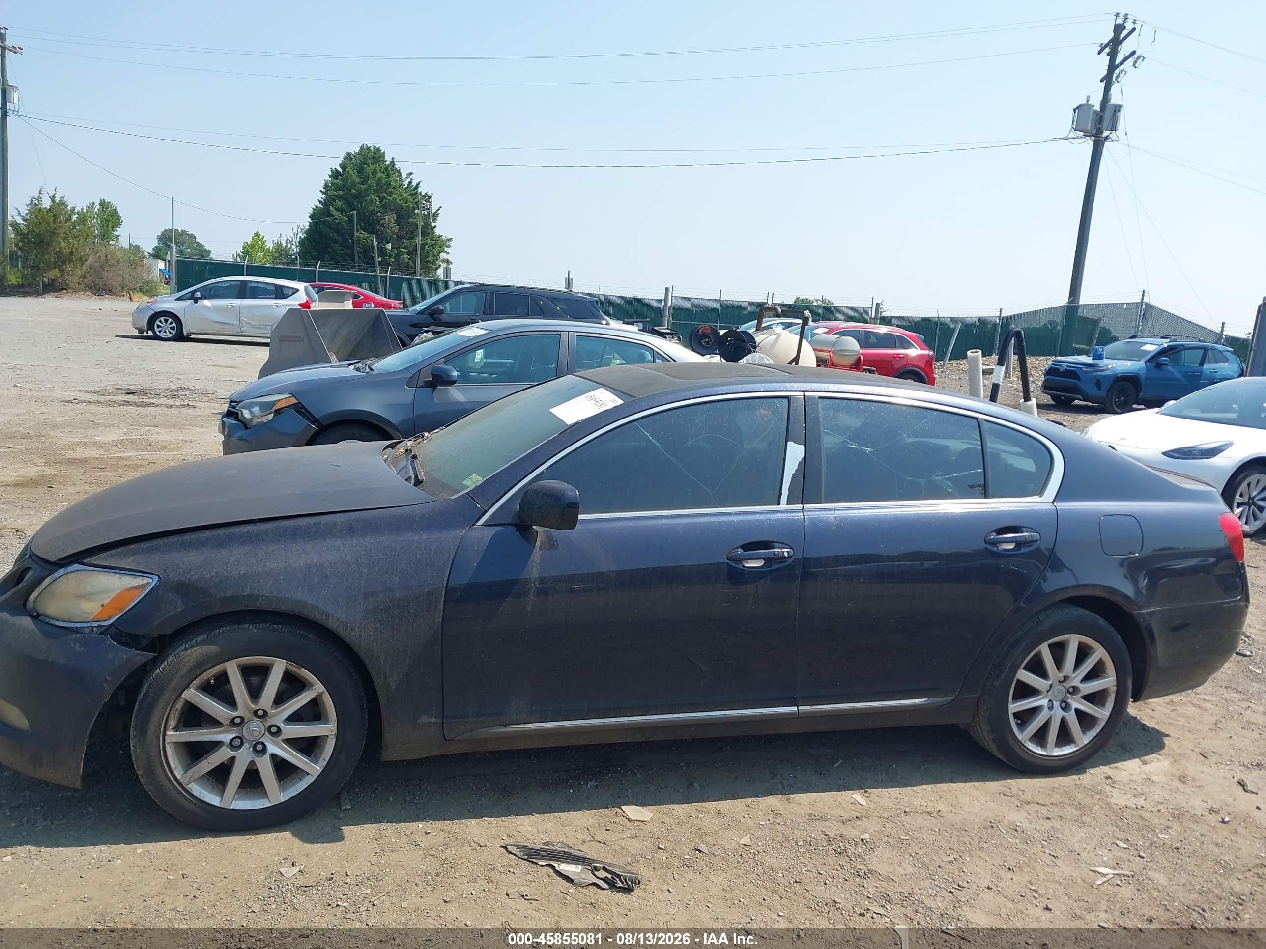 2006 Lexus Gs 300 Blue vin: JTHCH96S160006903