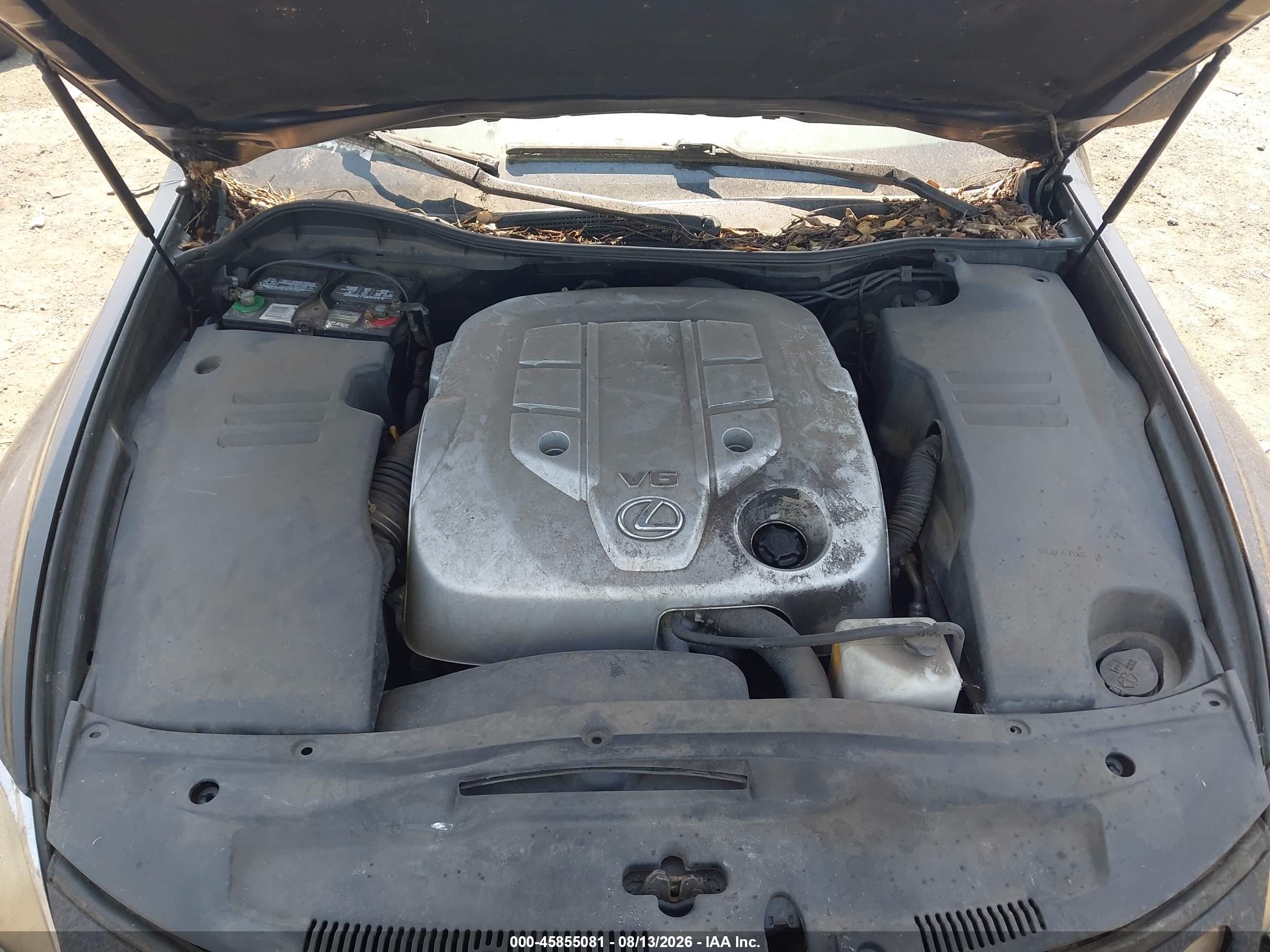 2006 Lexus Gs 300 Blue vin: JTHCH96S160006903