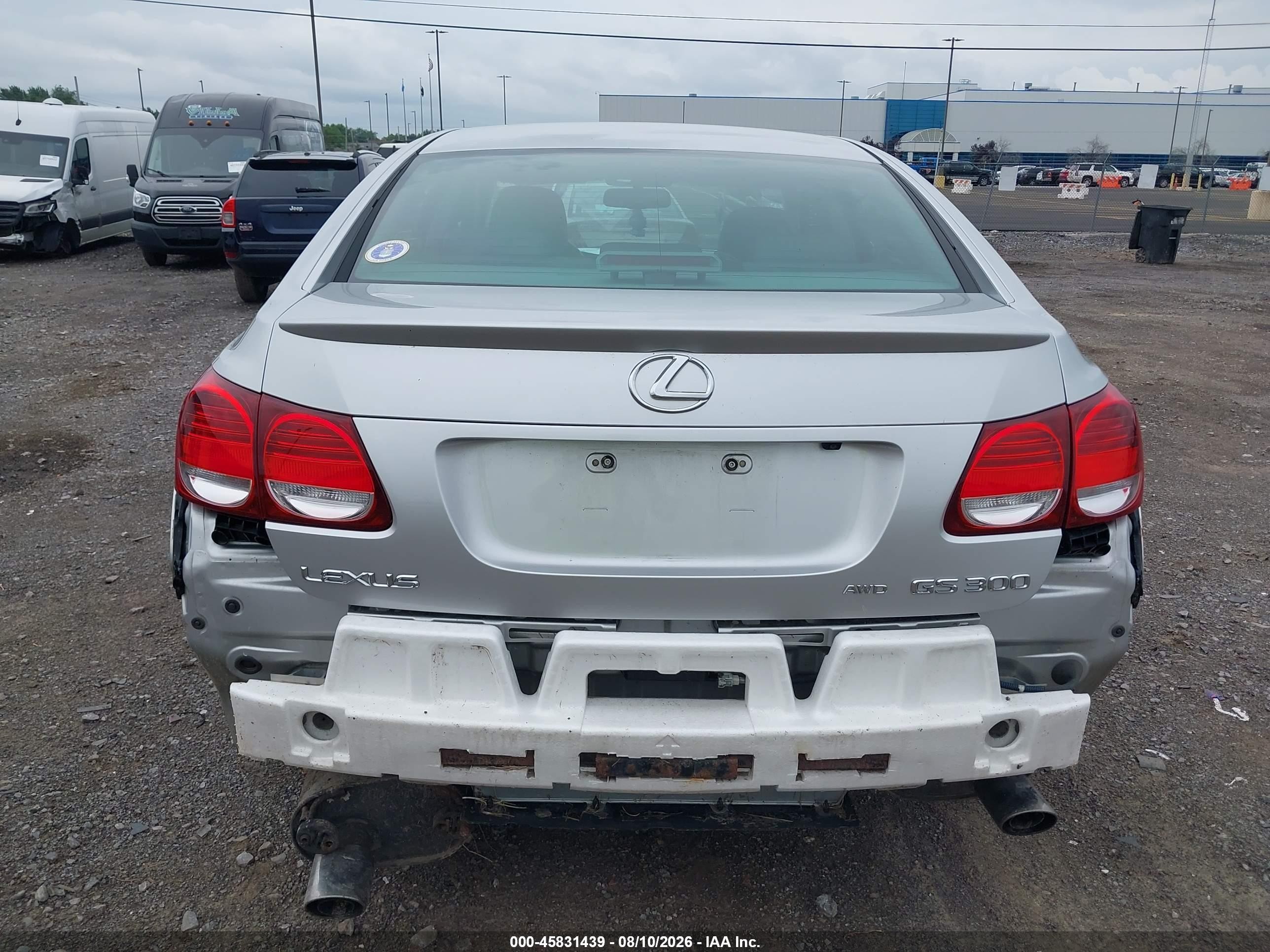 2006 Lexus Gs 300 Silver vin: JTHCH96S160009493