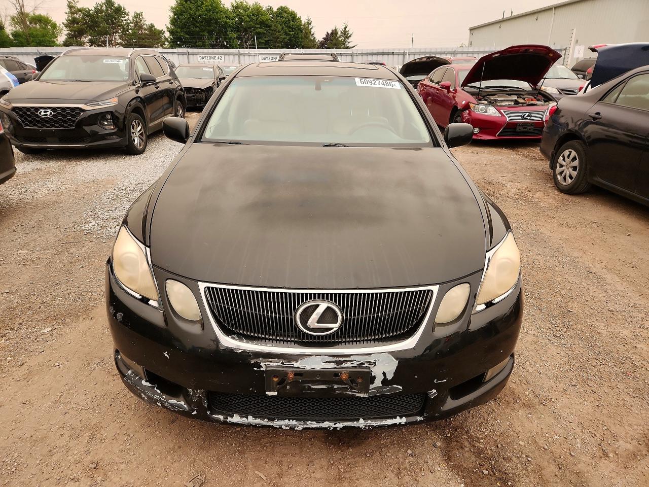 2006 Lexus Gs 300 Black vin: JTHCH96S160014080