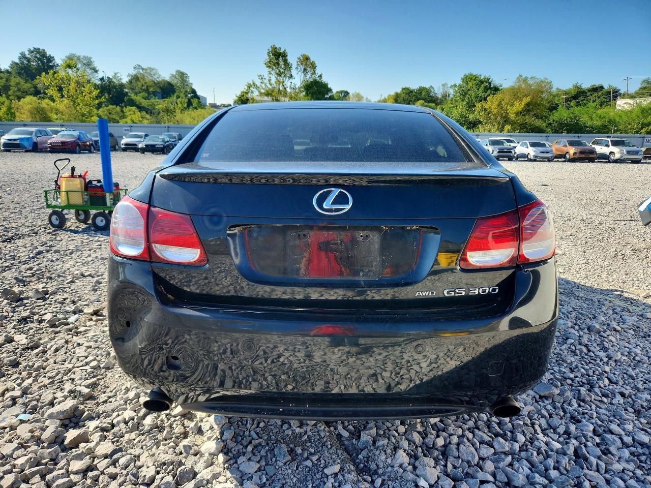 2006 Lexus Gs 300 Black vin: JTHCH96S160016959