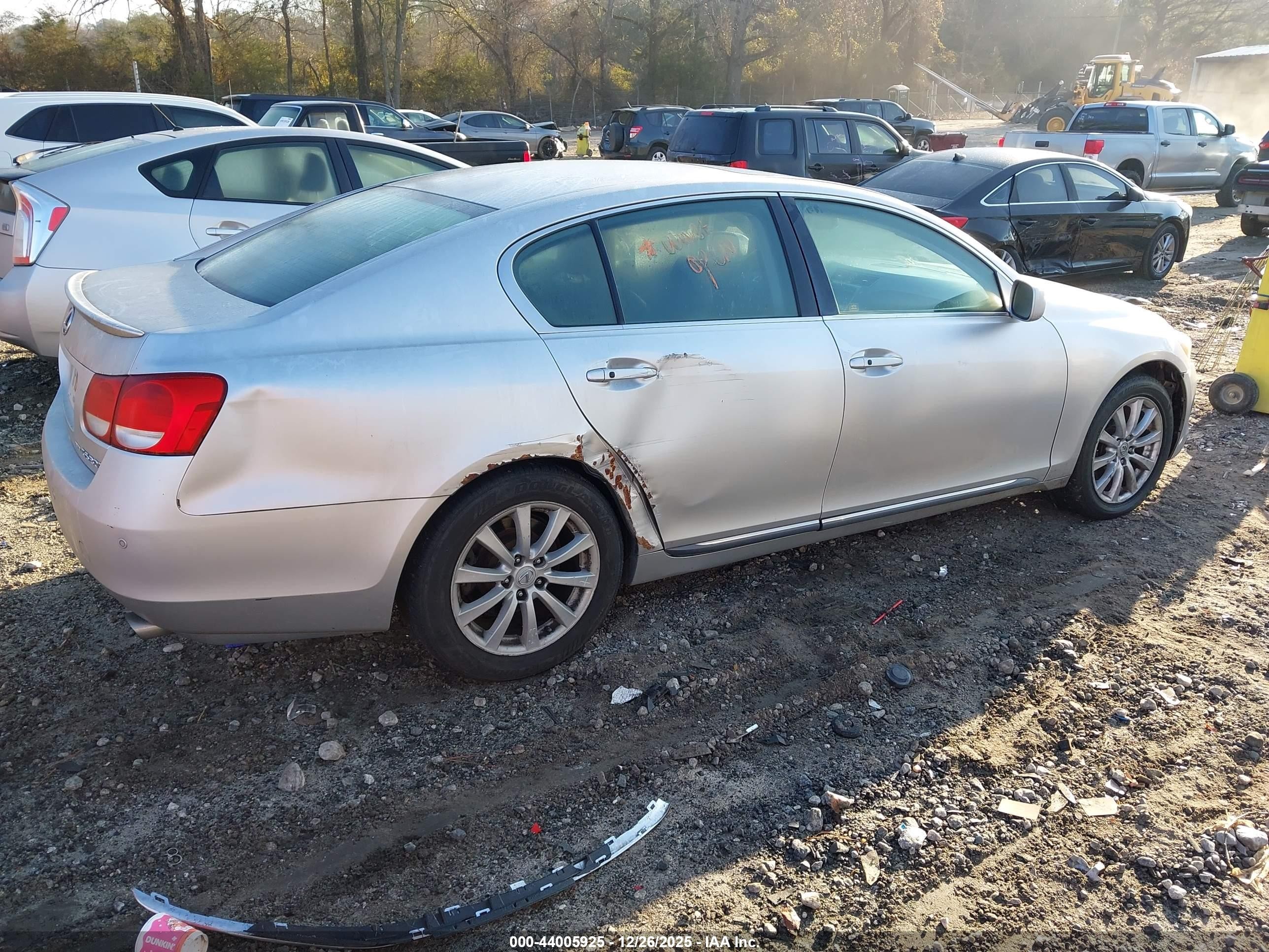 2006 Lexus Gs 300   Silver vin: JTHCH96S260015948