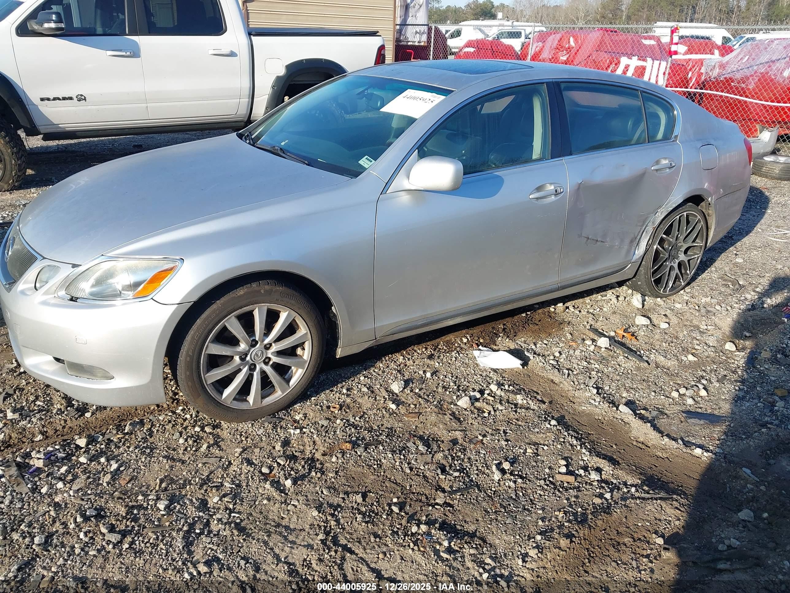 2006 Lexus Gs 300   Silver vin: JTHCH96S260015948