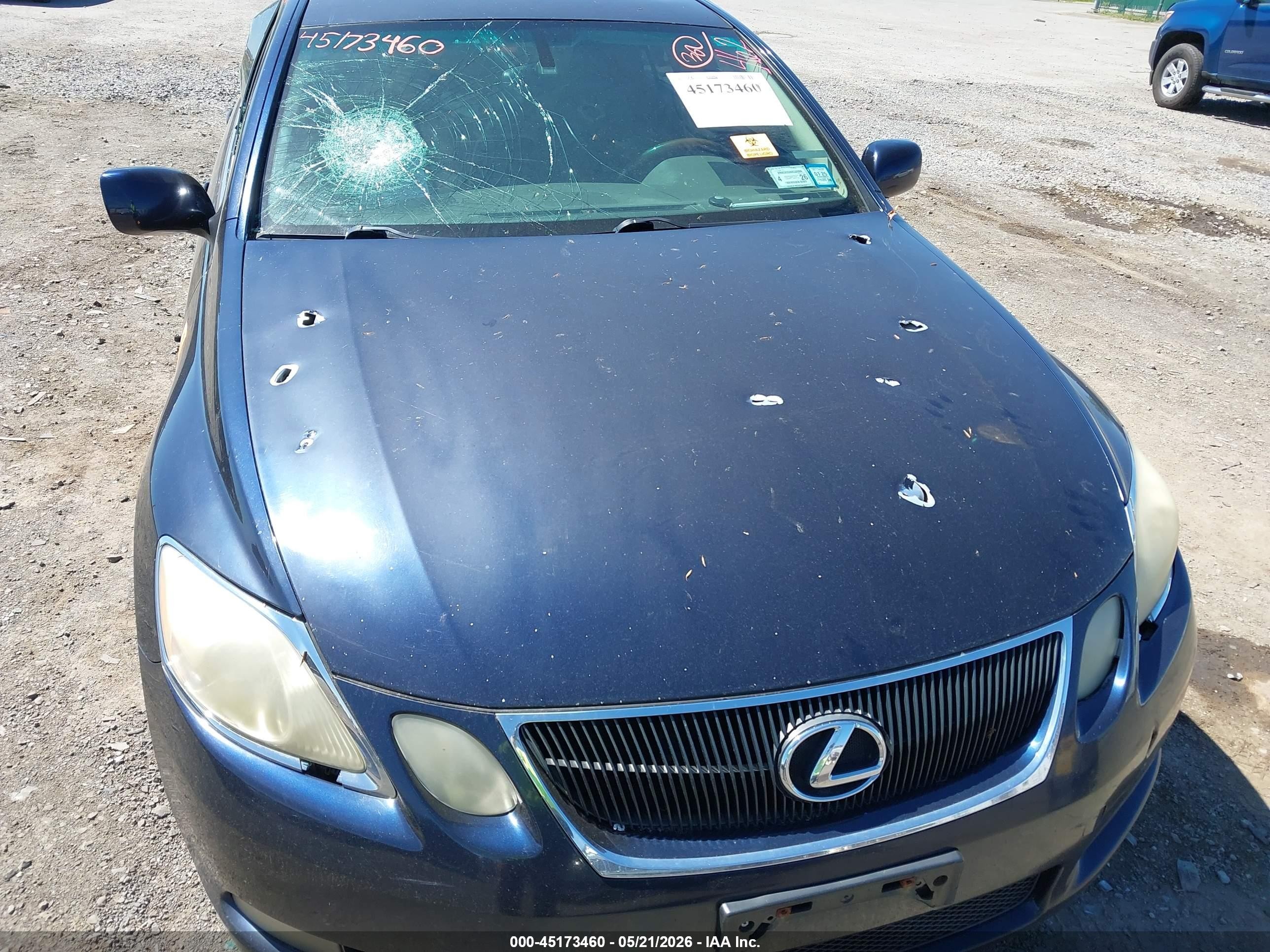 2006 Lexus Gs 300   Синий vin: JTHCH96S360005123