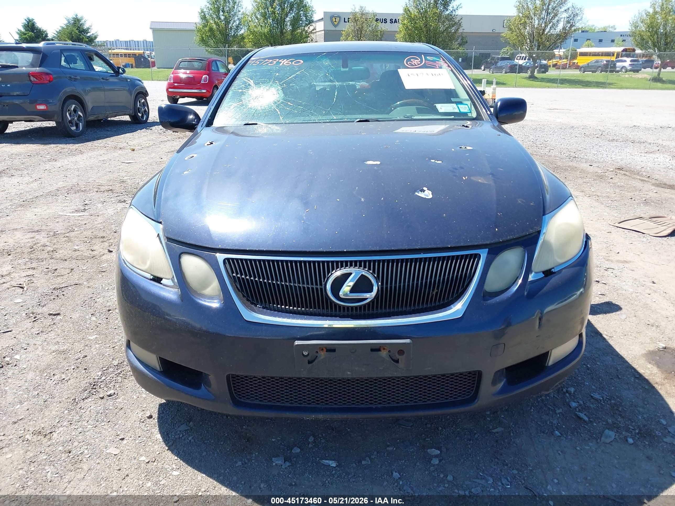 2006 Lexus Gs 300   Синий vin: JTHCH96S360005123