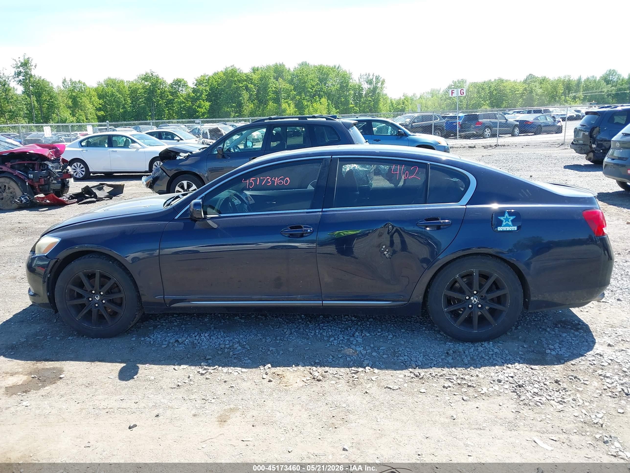 2006 Lexus Gs 300   Синий vin: JTHCH96S360005123