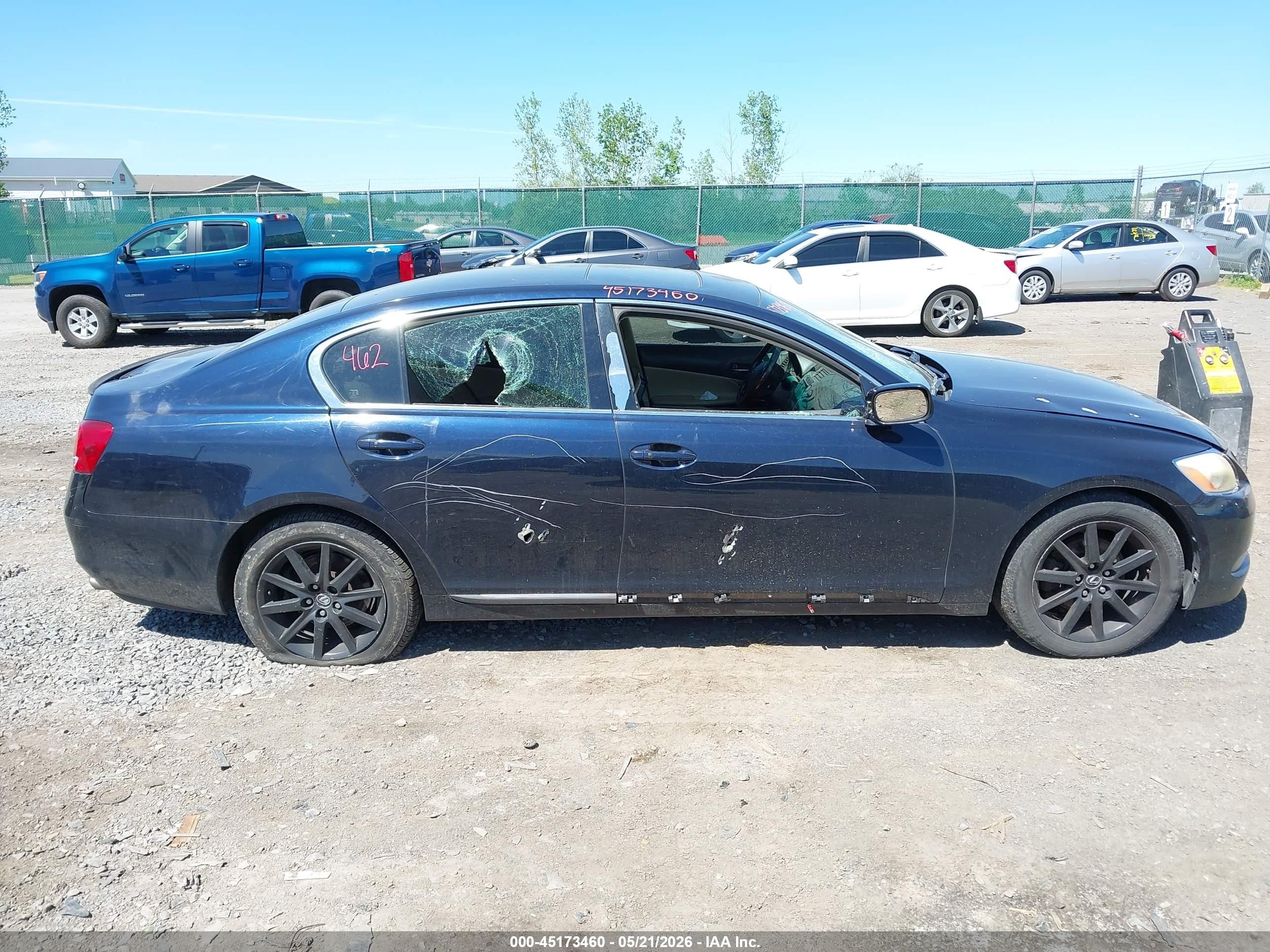 2006 Lexus Gs 300   Синий vin: JTHCH96S360005123