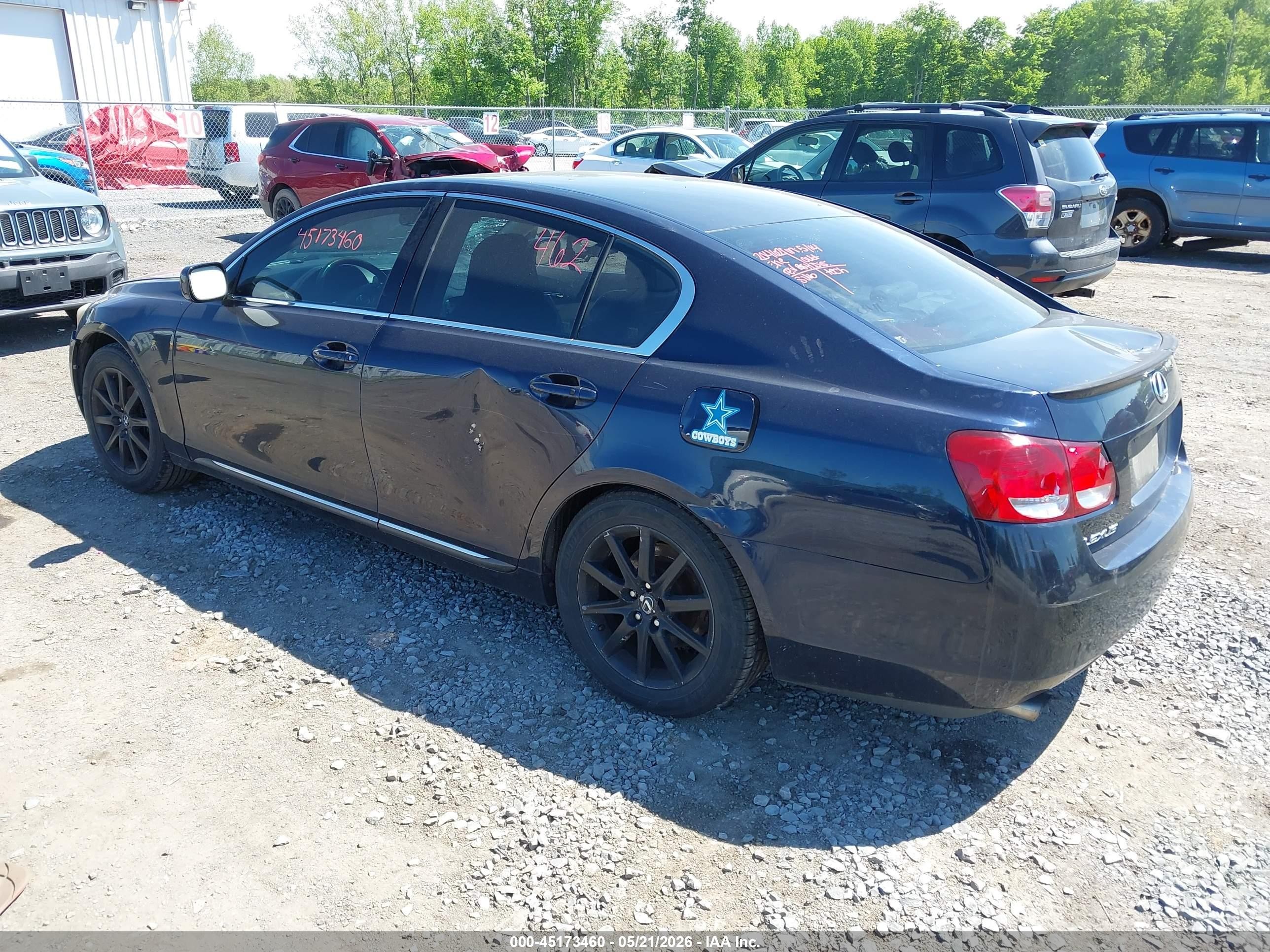 2006 Lexus Gs 300   Синий vin: JTHCH96S360005123