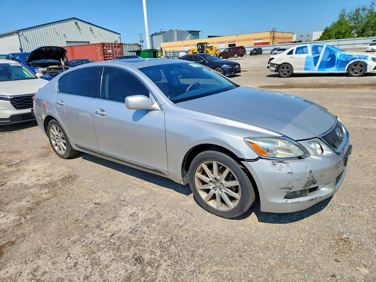 2006 Lexus Gs 300 Silver vin: JTHCH96S360011519