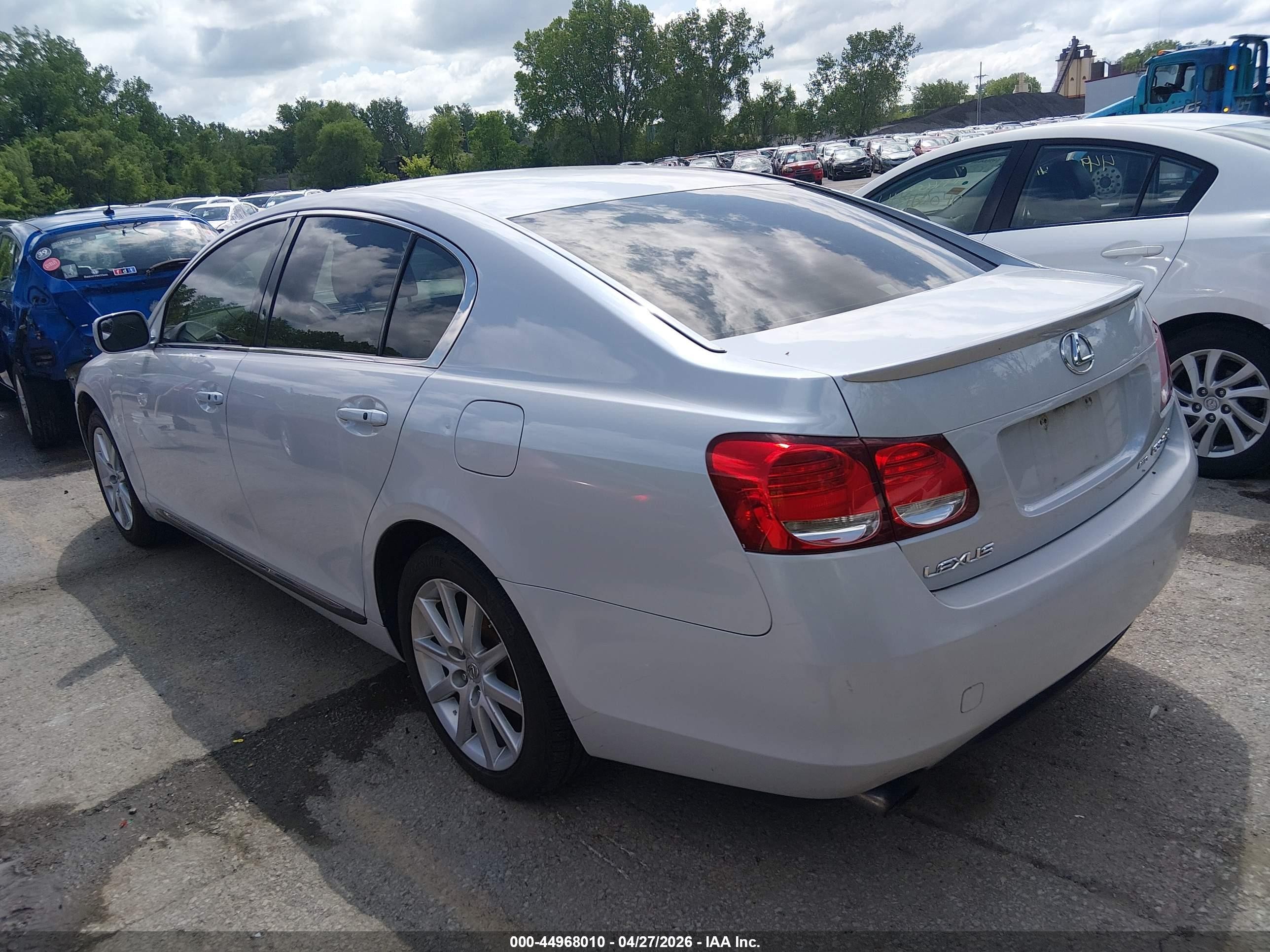 2006 Lexus Gs 300 White vin: JTHCH96S360020513