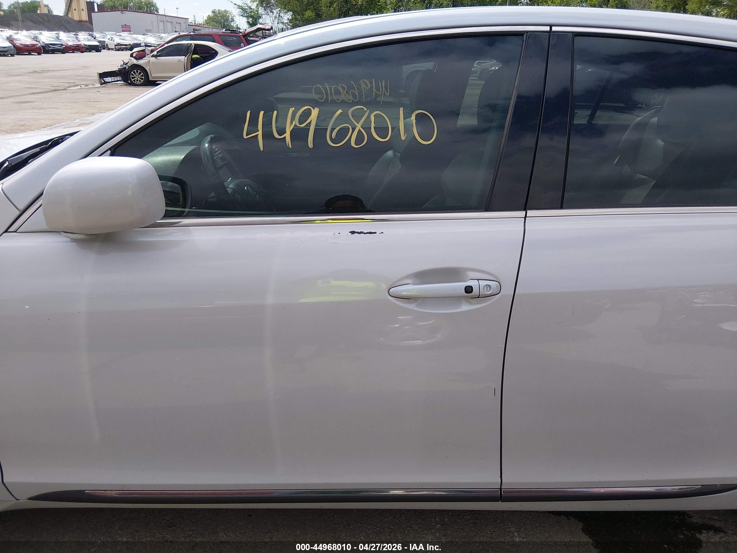 2006 Lexus Gs 300 White vin: JTHCH96S360020513