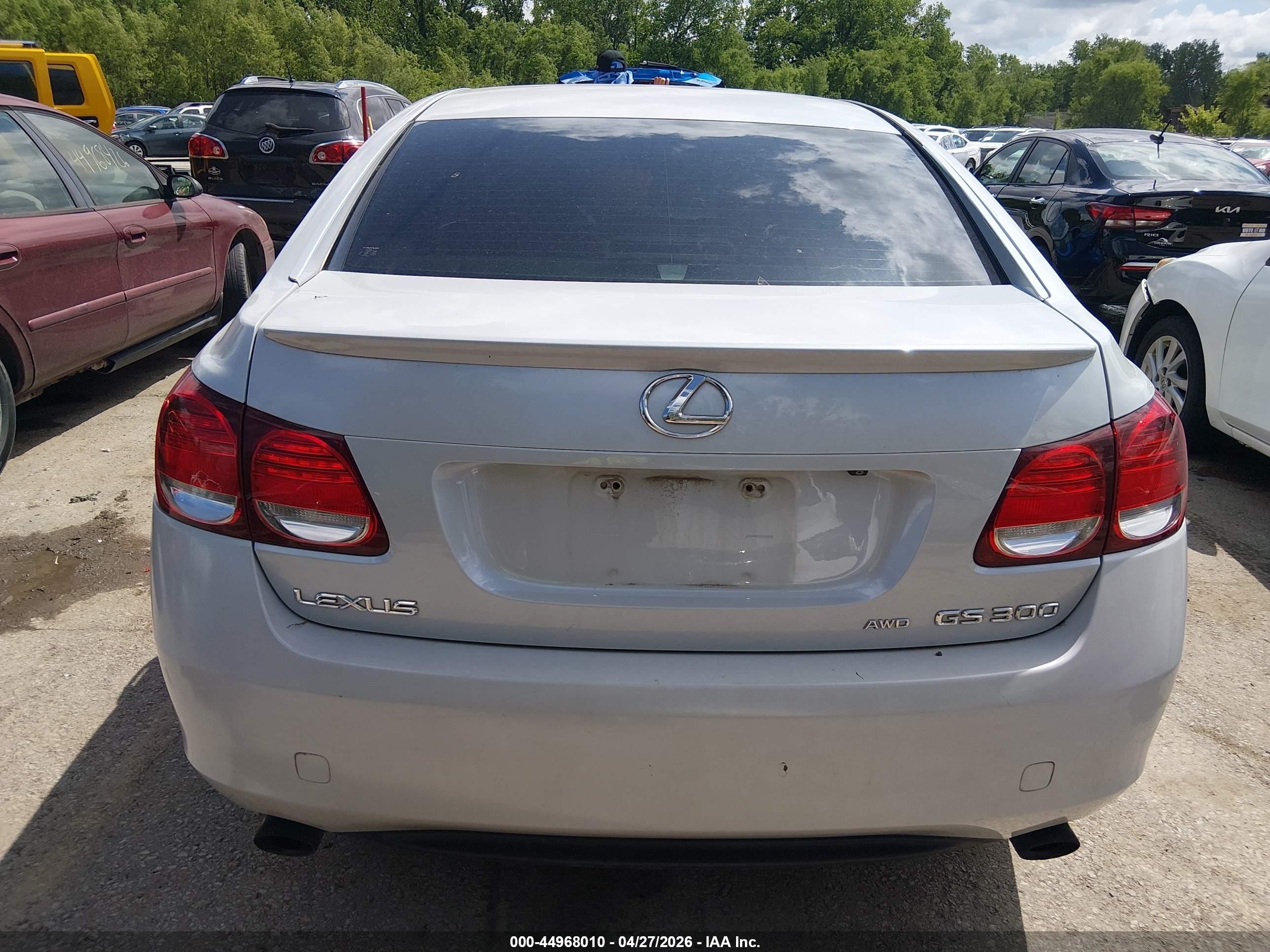 2006 Lexus Gs 300 White vin: JTHCH96S360020513