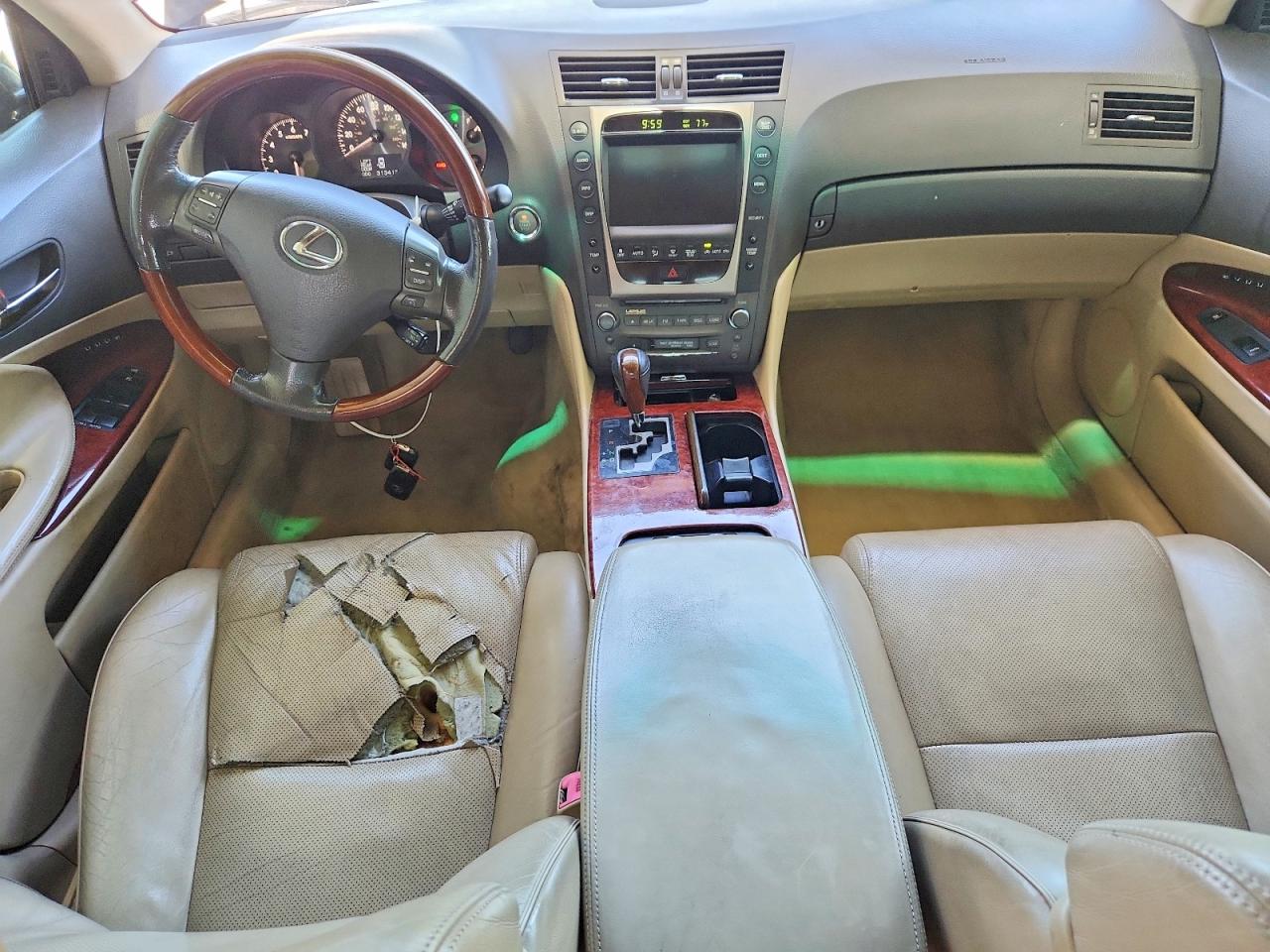 2006 Lexus Gs 300 Black vin: JTHCH96S460001761