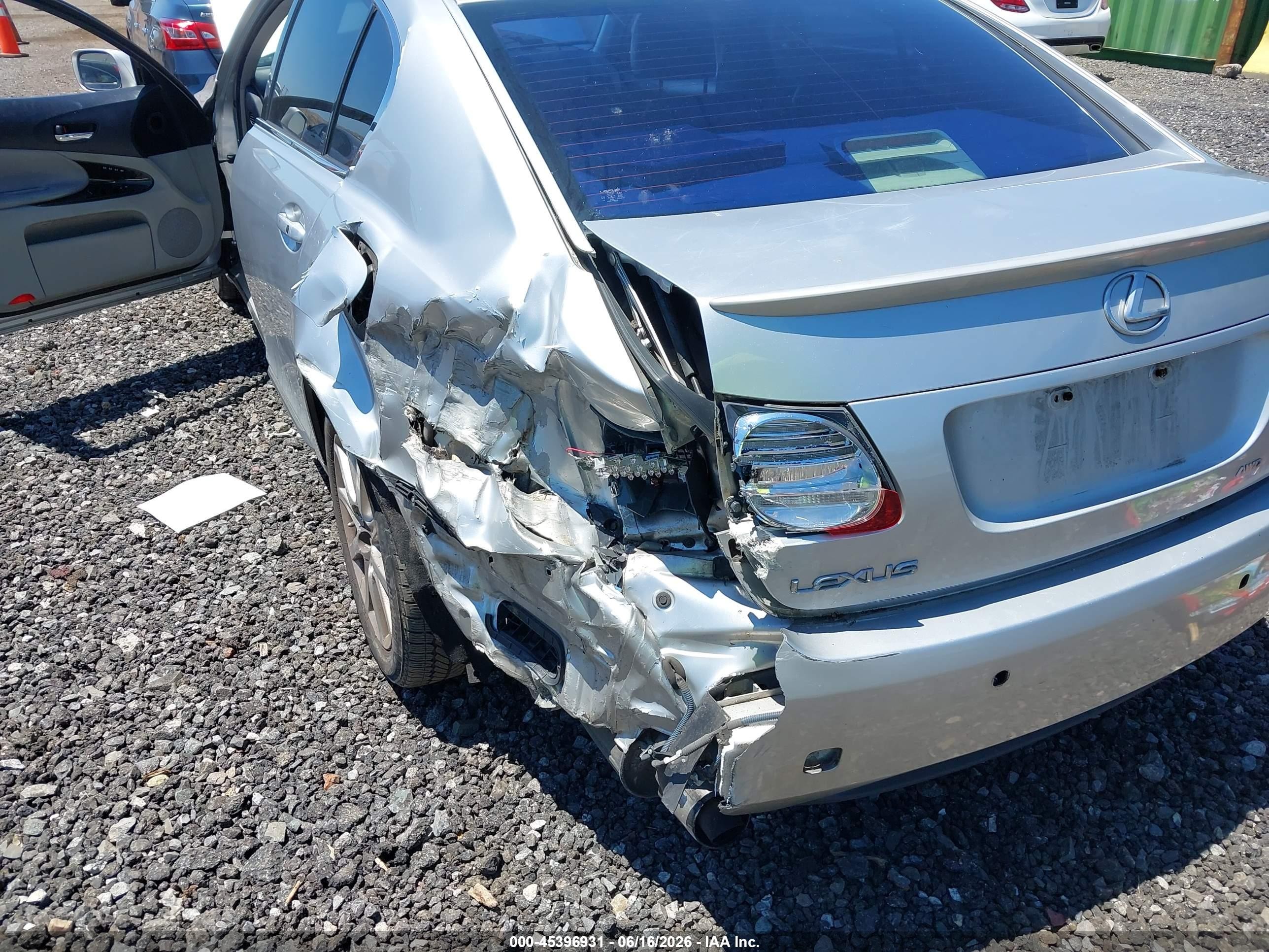 2006 Lexus Gs 300   Silver vin: JTHCH96S460011707