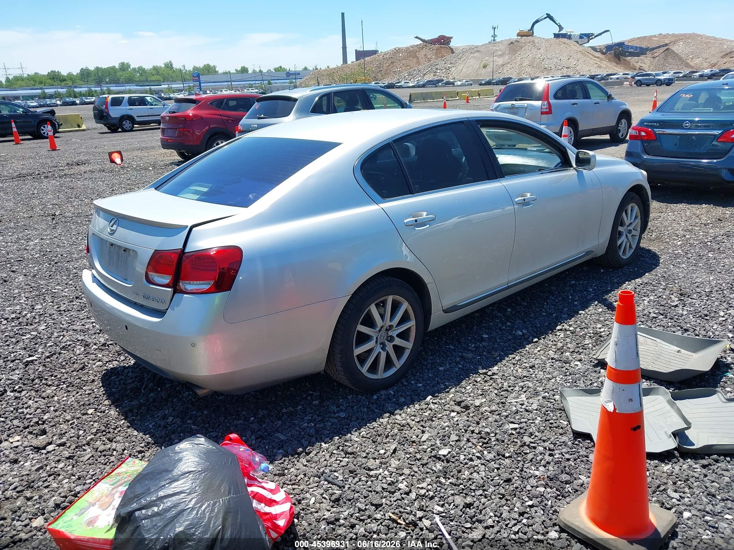 2006 Lexus Gs 300   Silver vin: JTHCH96S460011707