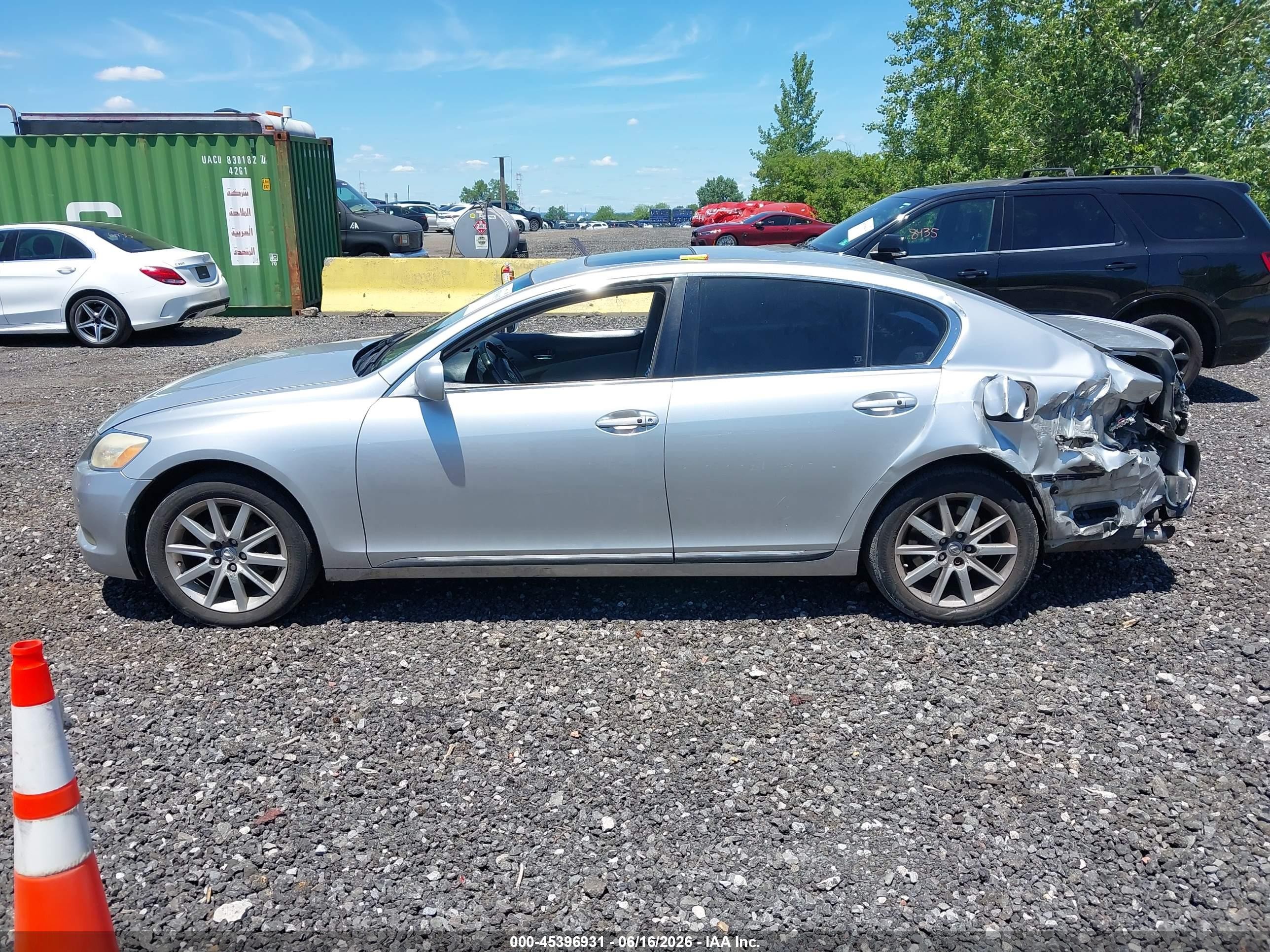 2006 Lexus Gs 300   Silver vin: JTHCH96S460011707