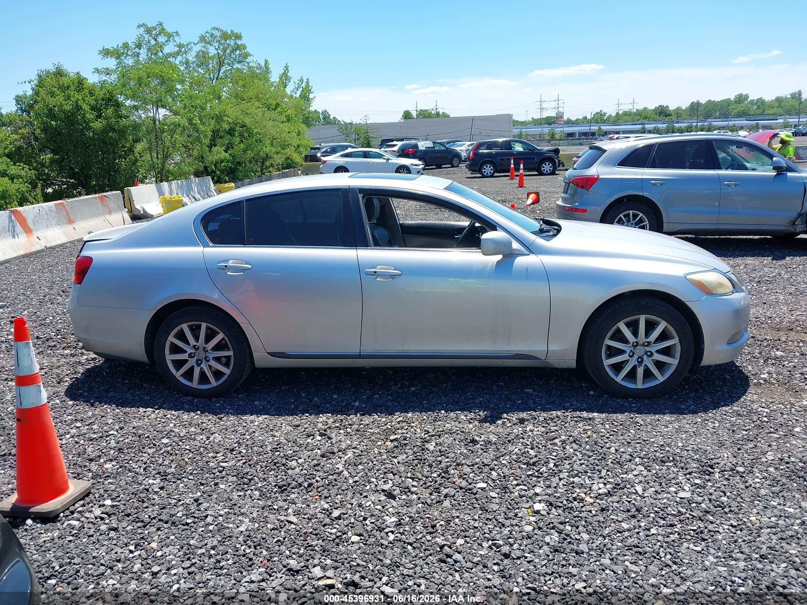 2006 Lexus Gs 300   Silver vin: JTHCH96S460011707