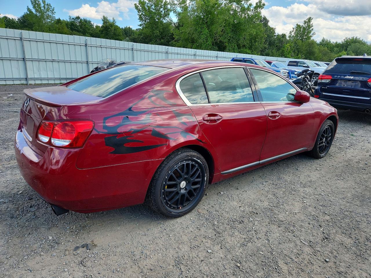 2006 Lexus Gs 300 Maroon vin: JTHCH96S460012825