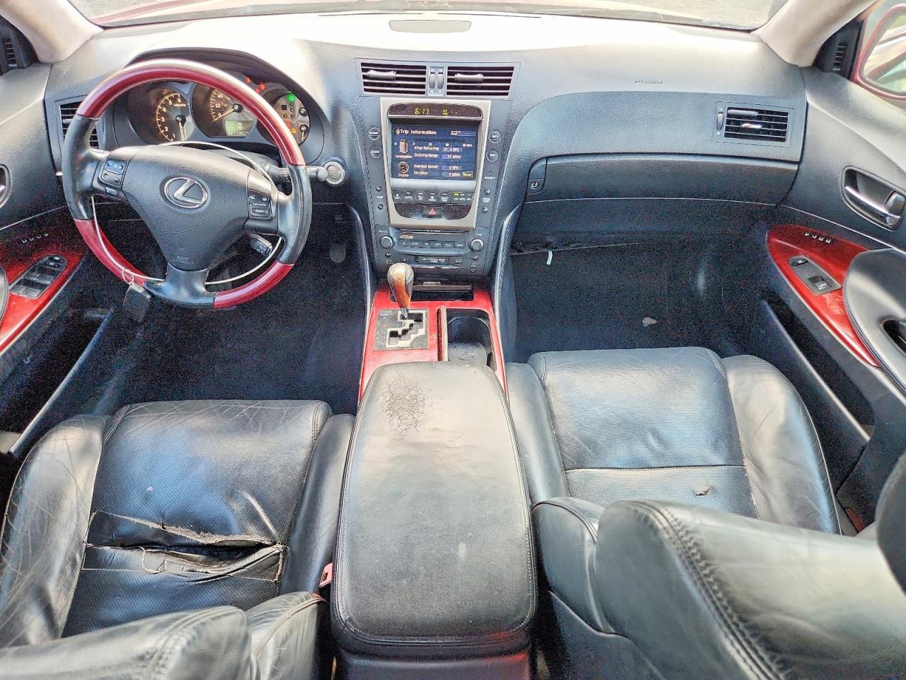2006 Lexus Gs 300 Maroon vin: JTHCH96S460012825