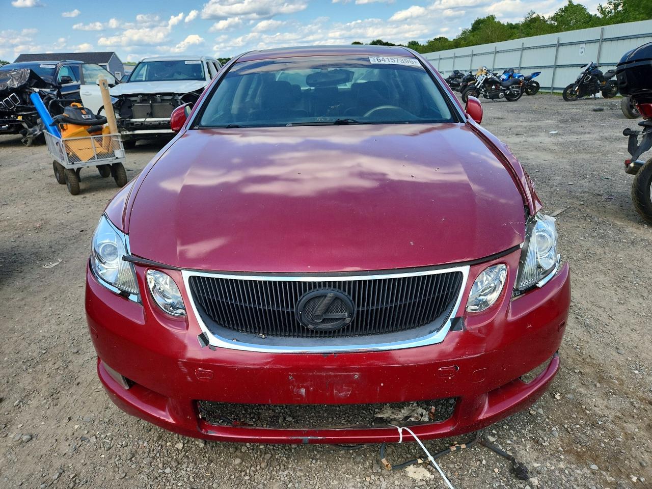2006 Lexus Gs 300 Maroon vin: JTHCH96S460012825