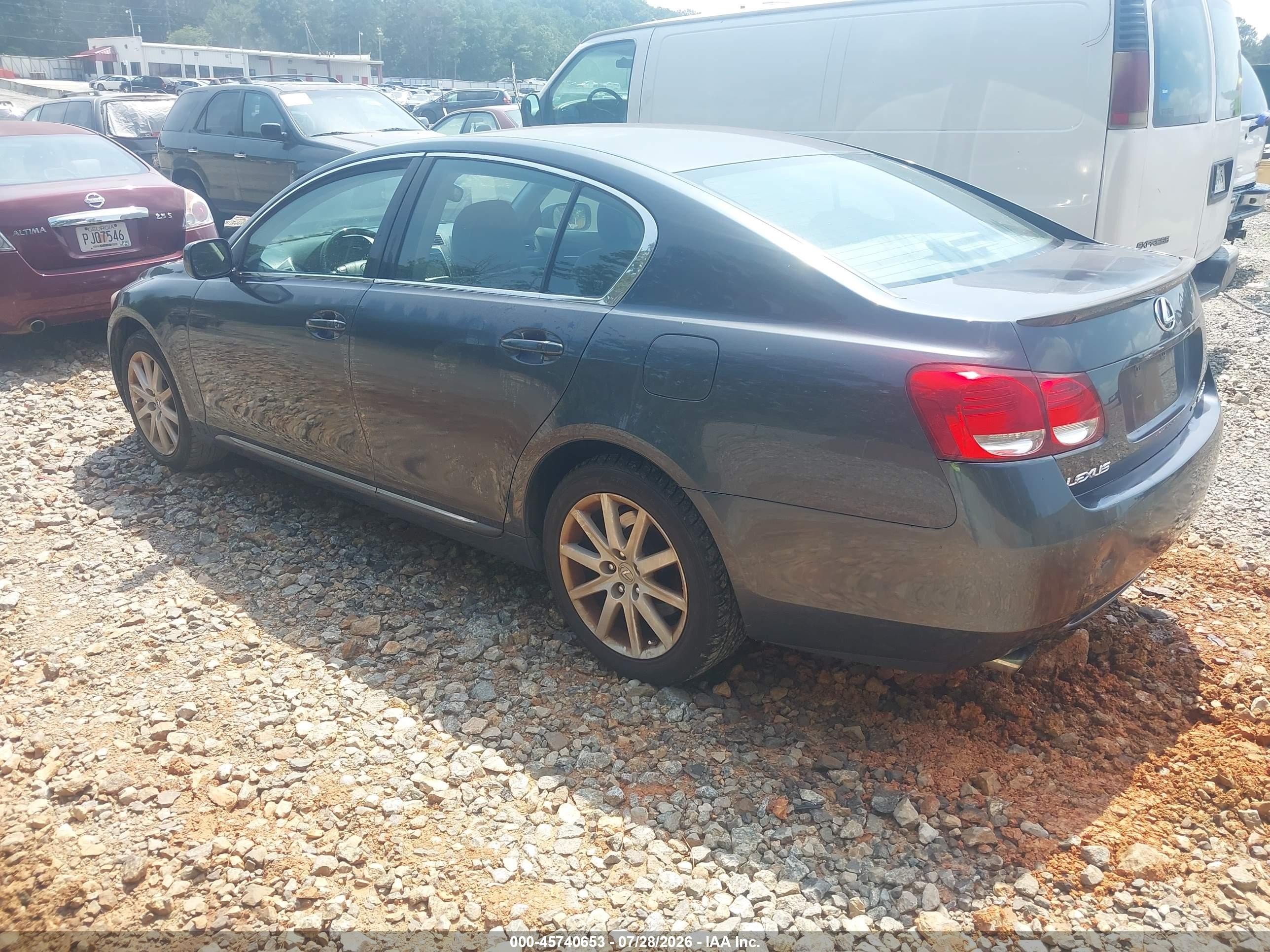 2006 Lexus Gs 300 Серый vin: JTHCH96S460020682
