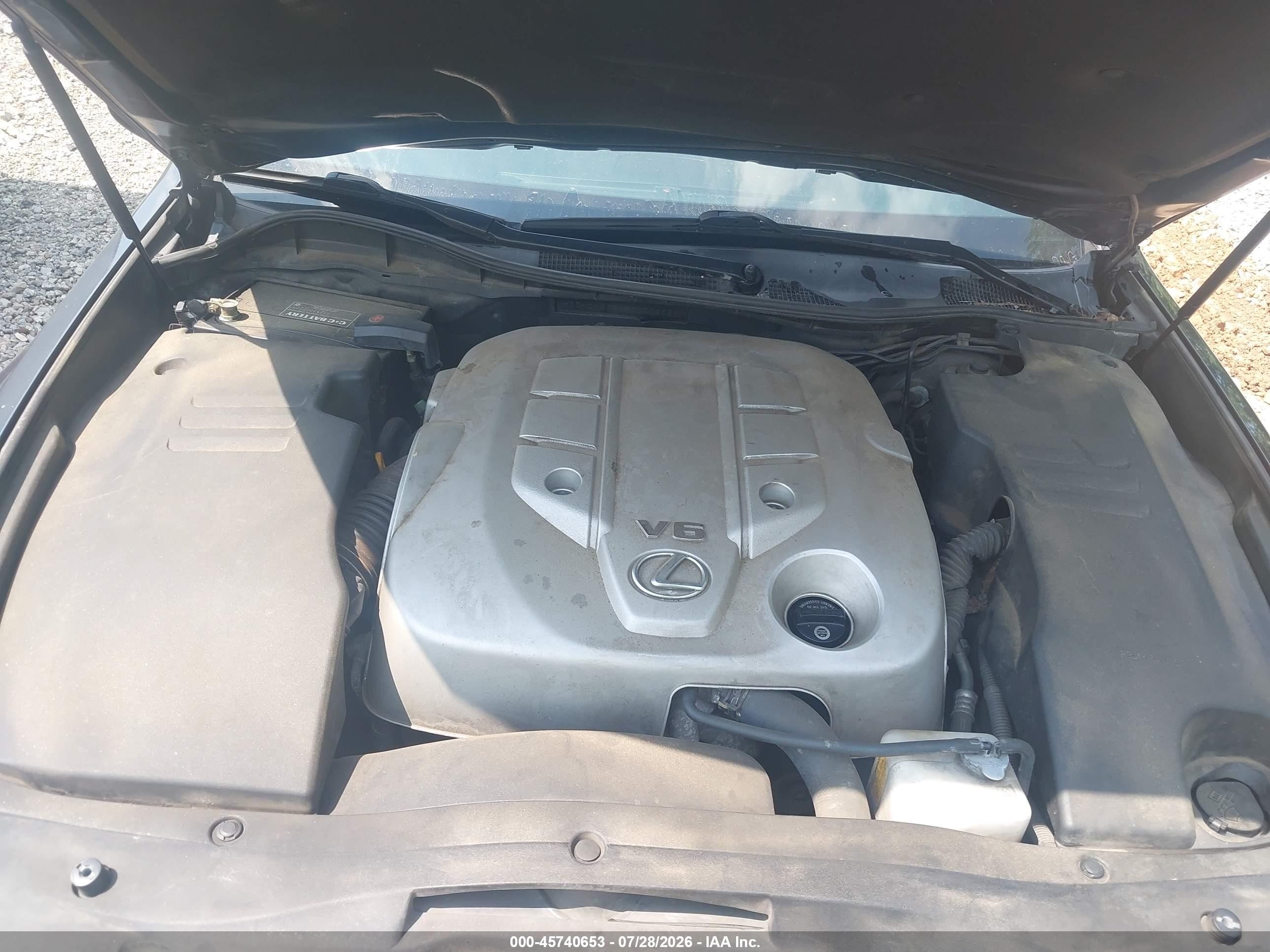 2006 Lexus Gs 300 Серый vin: JTHCH96S460020682