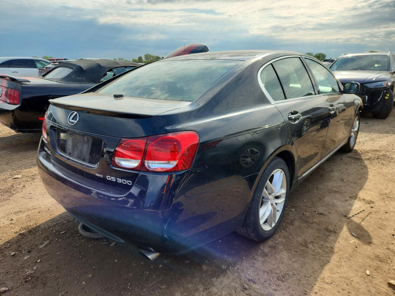 2006 Lexus Gs 300 Black vin: JTHCH96S560005673