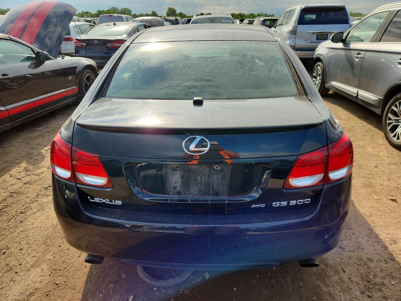 2006 Lexus Gs 300 Black vin: JTHCH96S560005673