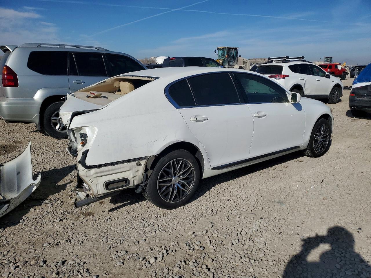 2006 Lexus Gs 300 White vin: JTHCH96S560012056