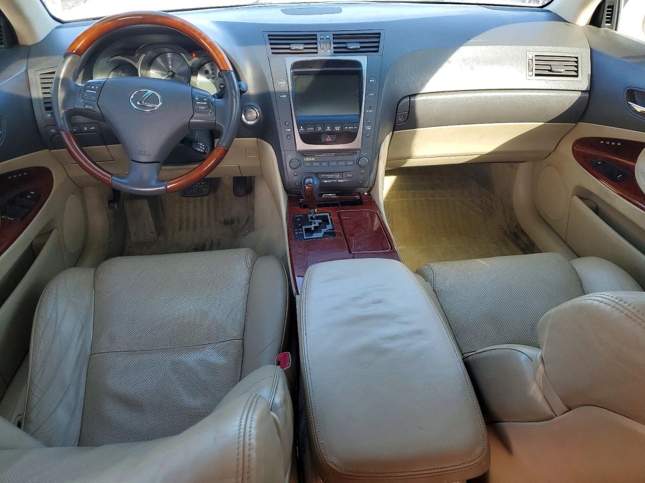 2006 Lexus Gs 300 White vin: JTHCH96S560012056
