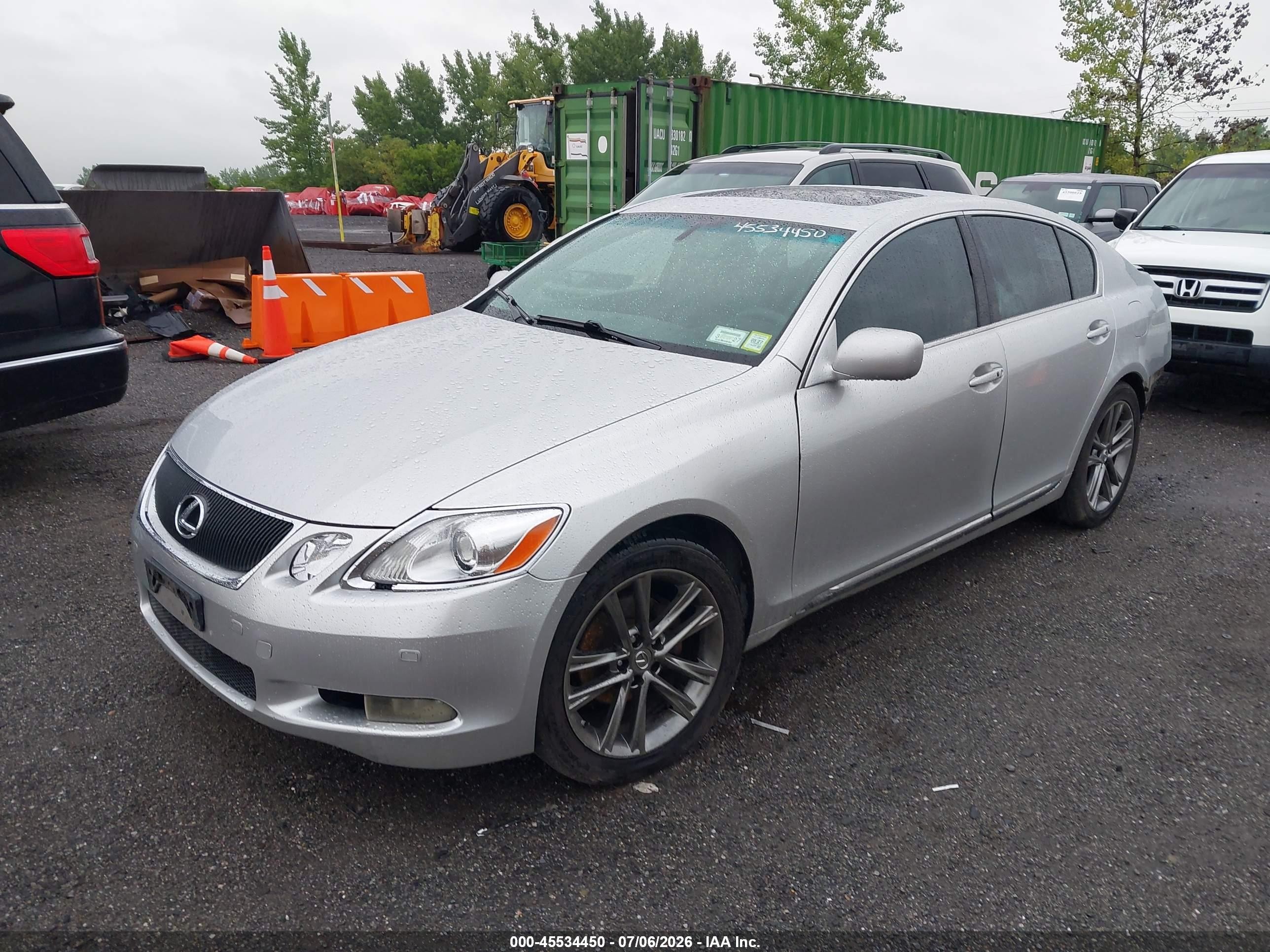 2006 Lexus Gs 300   Silver vin: JTHCH96S560013448