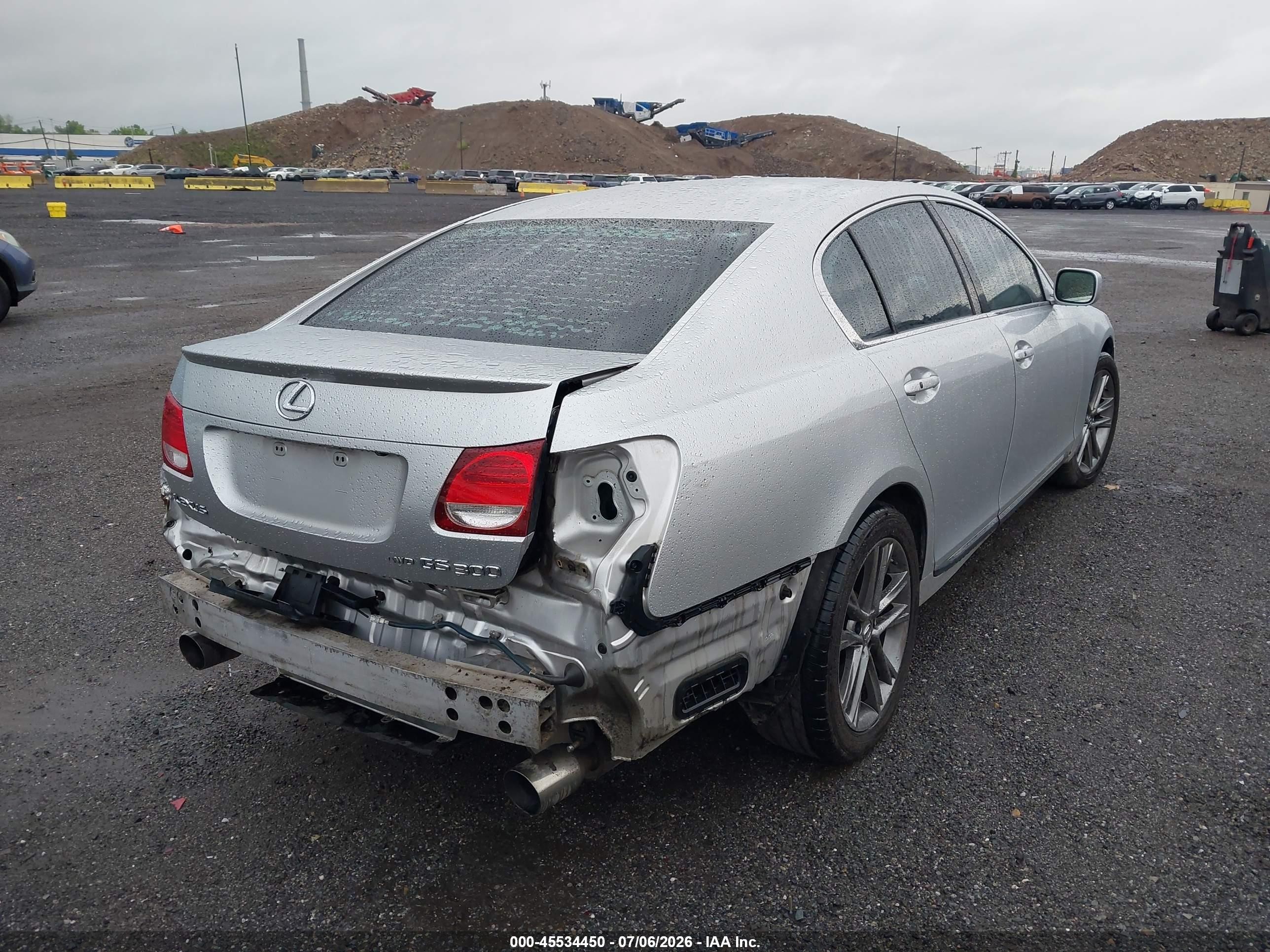 2006 Lexus Gs 300   Silver vin: JTHCH96S560013448