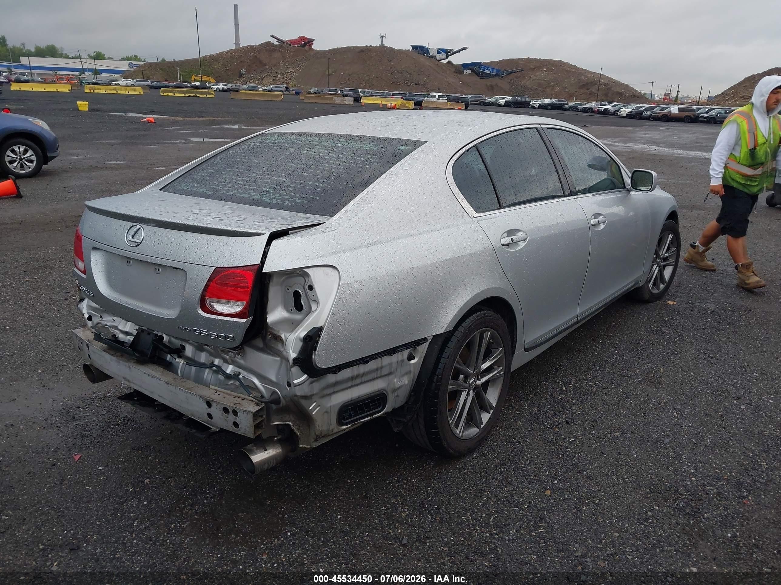 2006 Lexus Gs 300   Silver vin: JTHCH96S560013448