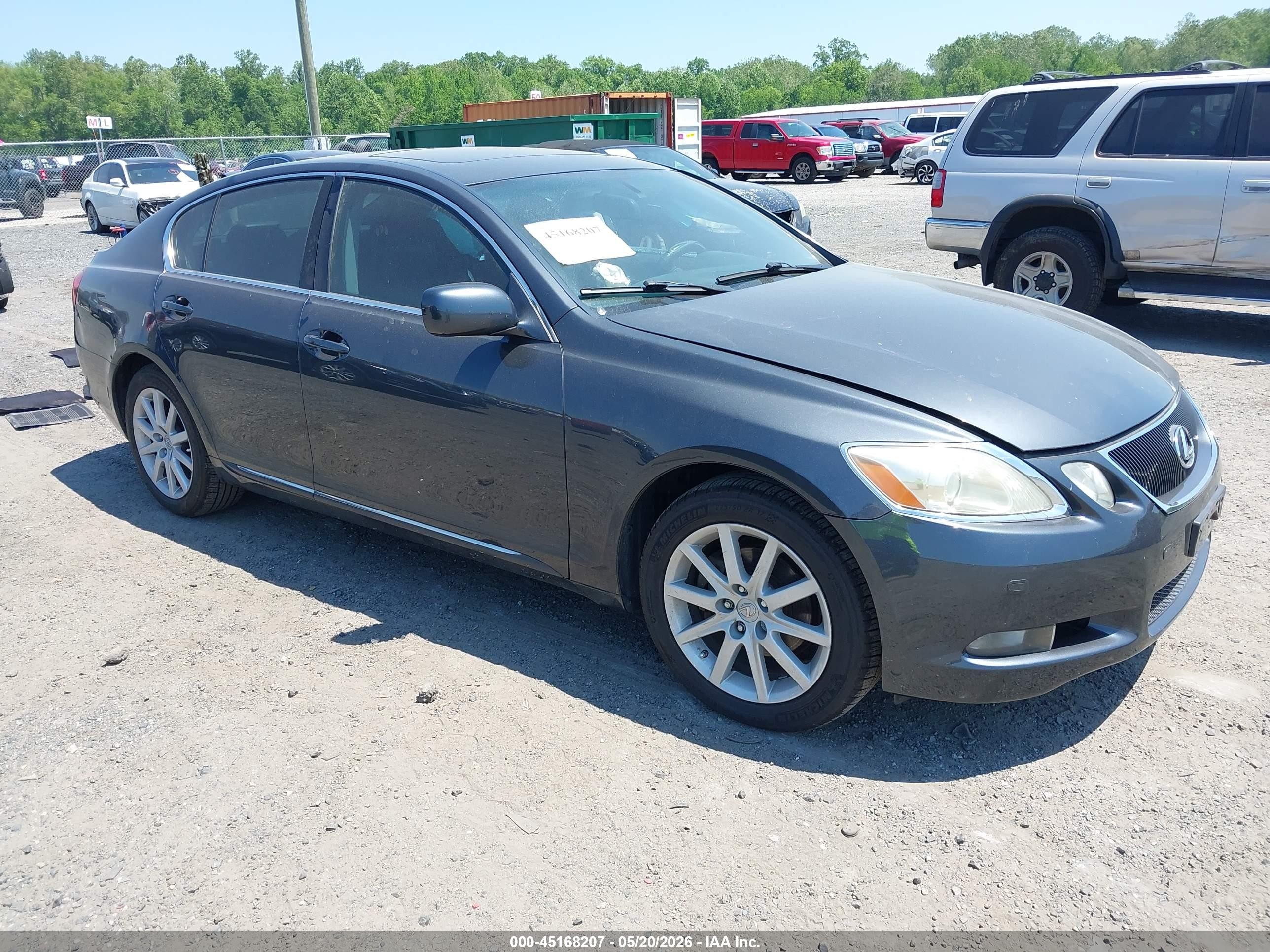 2006 Lexus Gs 300 Gray vin: JTHCH96S560014390