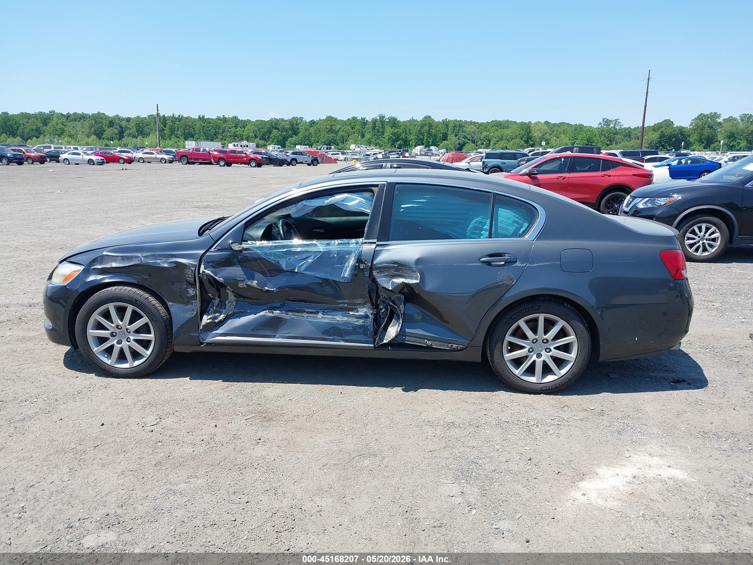 2006 Lexus Gs 300 Gray vin: JTHCH96S560014390