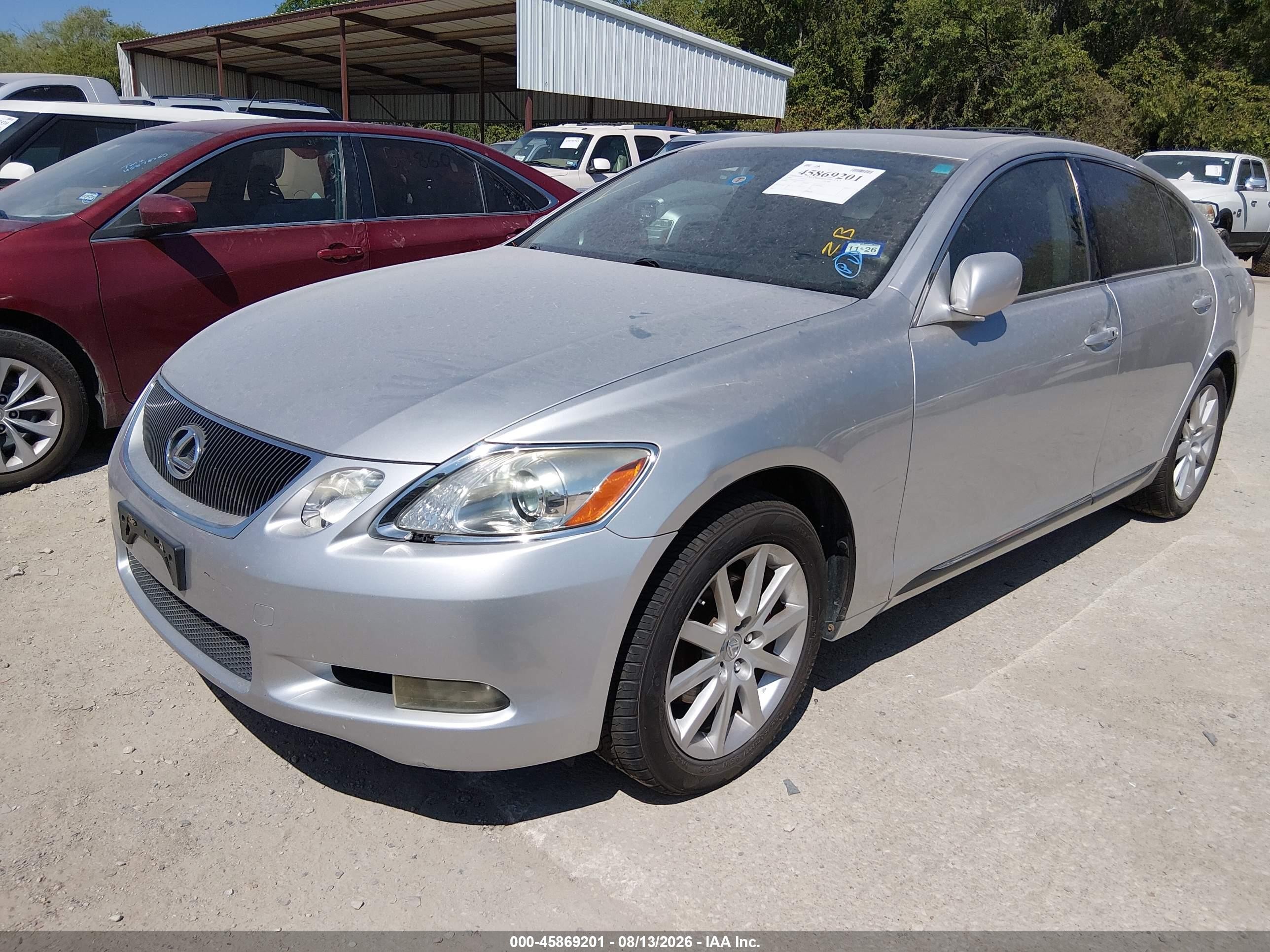 2006 Lexus Gs 300 Silver vin: JTHCH96S560020612